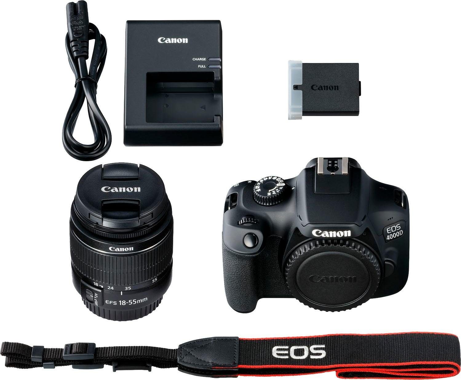 Canon Spiegelreflexcamera EOS 4000D 18-55 mm III