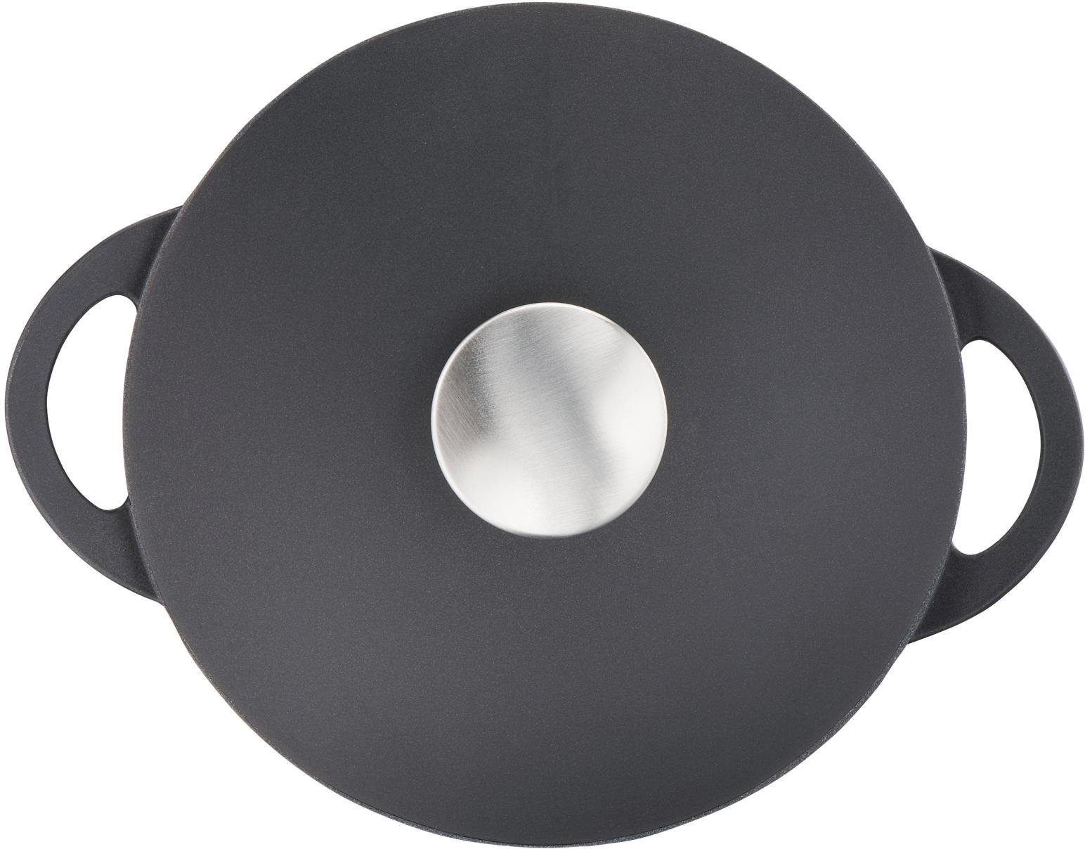 Tefal Braadpan Trattoria braadpan met deksel Anti-aanbak coating, geschikt voor alle soorten fornuizen, inductie, E21844 (1-delig)