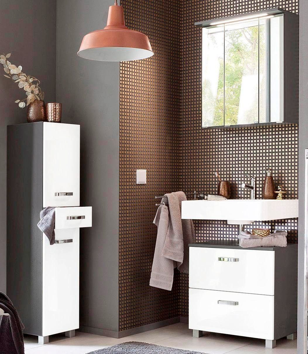 welltime Wastafelonderkast Ravenna Breedte 60 cm, met soft-closefunctie