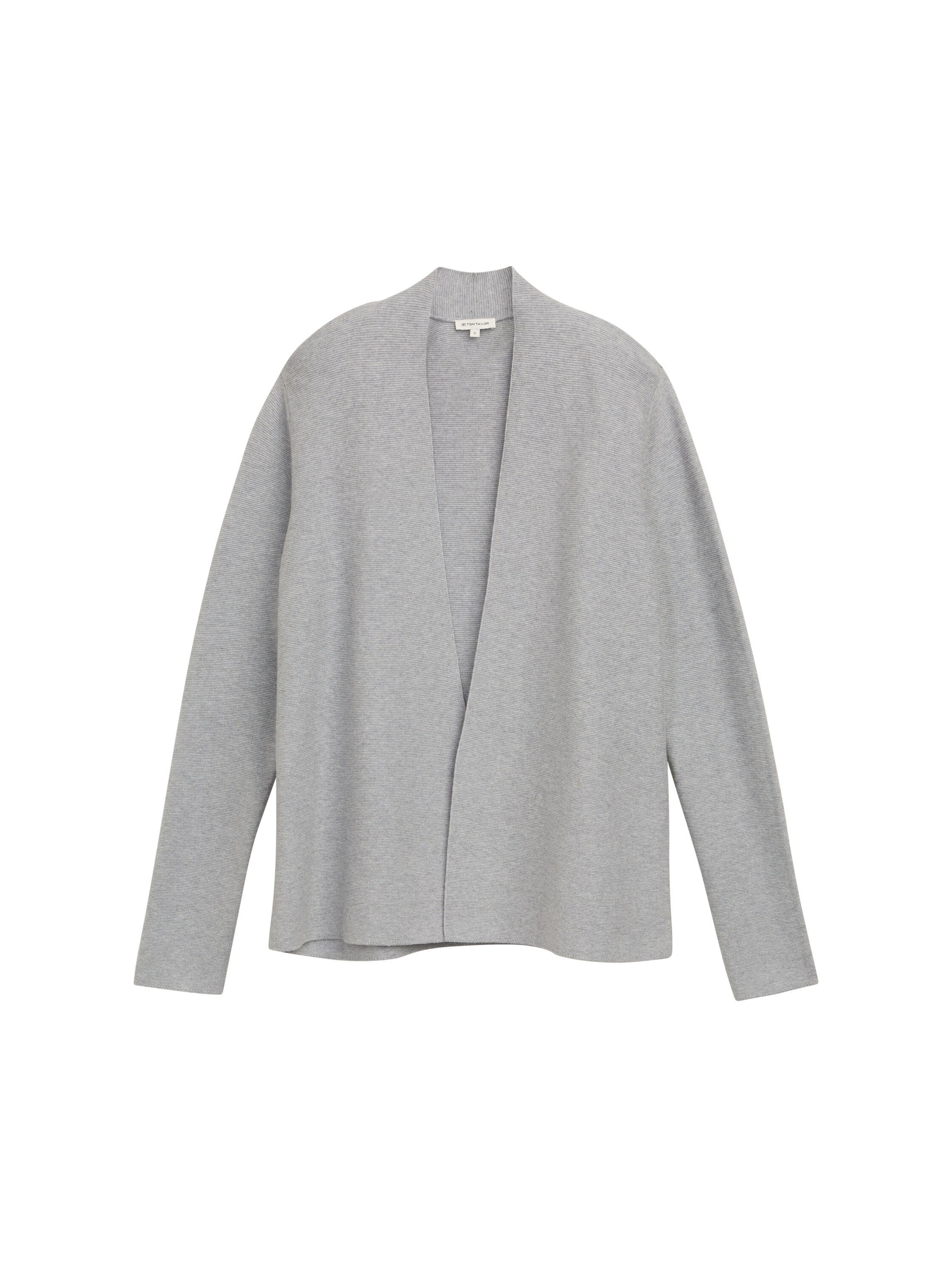 Tom Tailor Cardigan met een fijne structuur