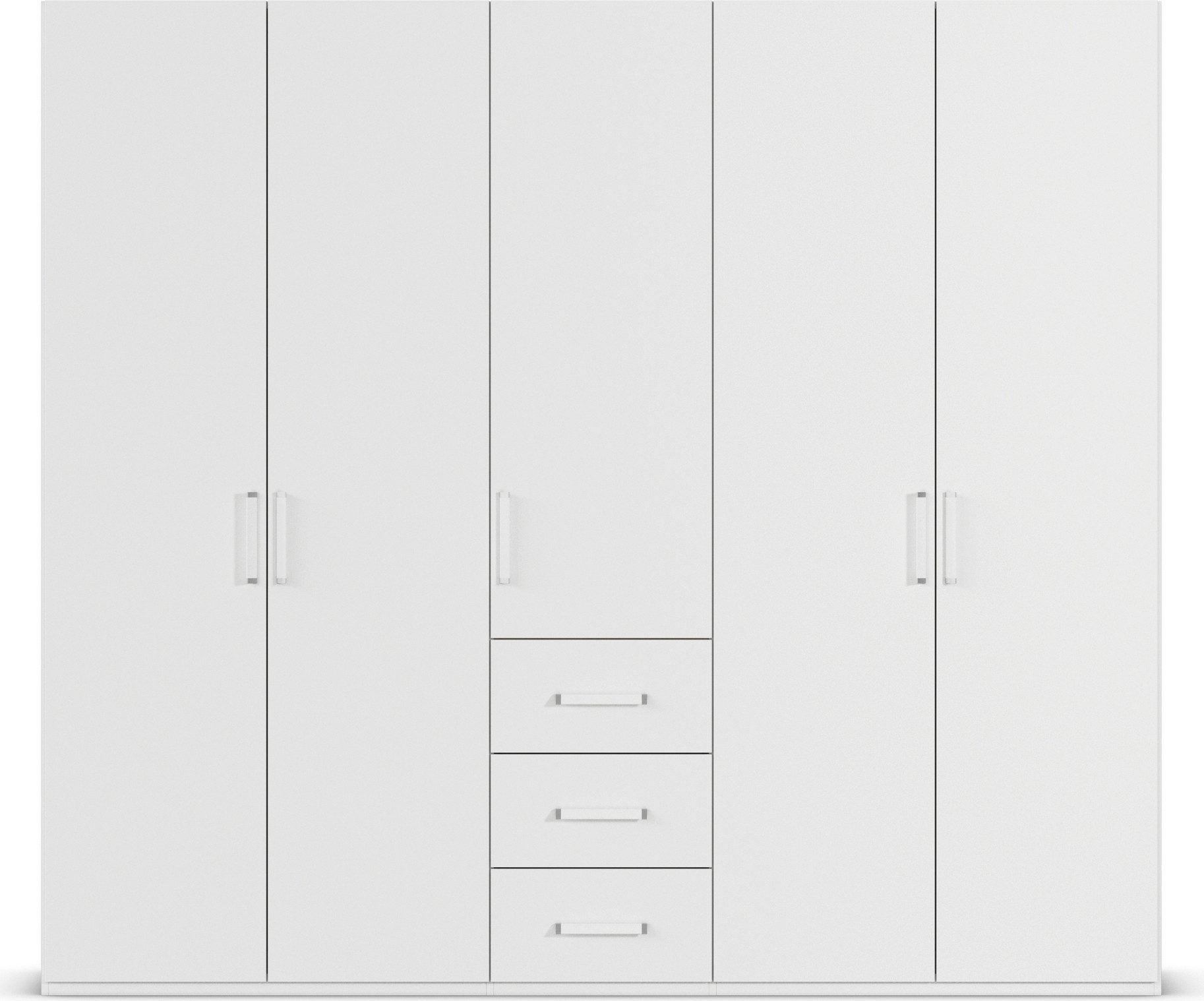 rauch Draaideurkast Kledingkast Kast Garderobe Slaapkamerkast EVELYN in elegante stijl met lades 3 breedtes en 2 hoogtes made in germany