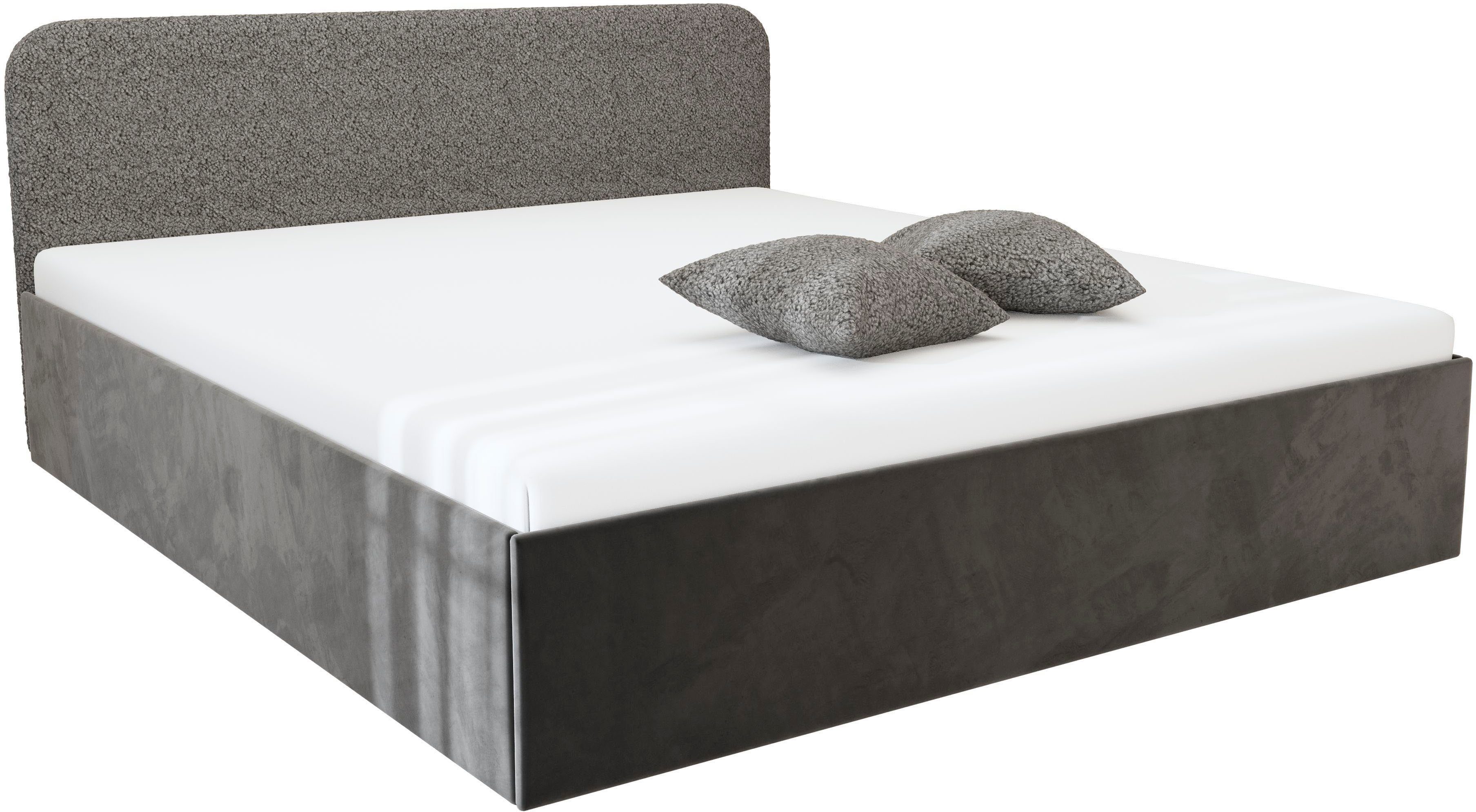 Westfalia Polsterbetten Gestoffeerd bed Shawn bed verkrijgbaar in twee verschillende hoogtes