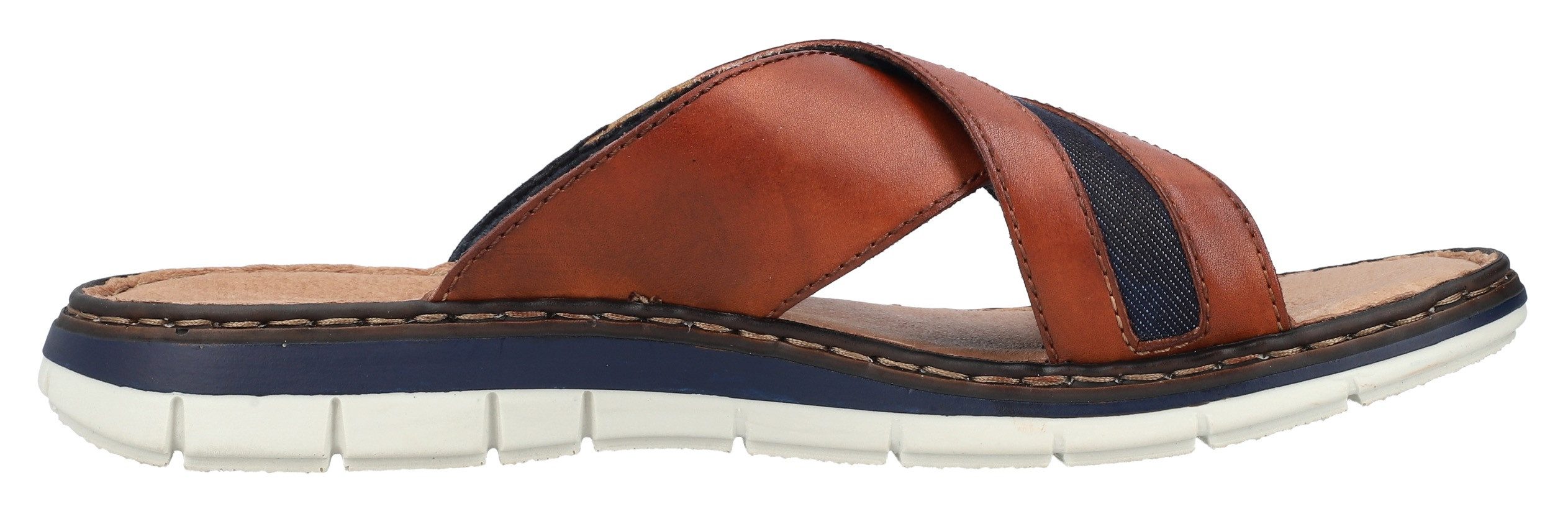 Rieker Slippers , zomerschoen, strandschoen, huisschoen met zachte binnenzool