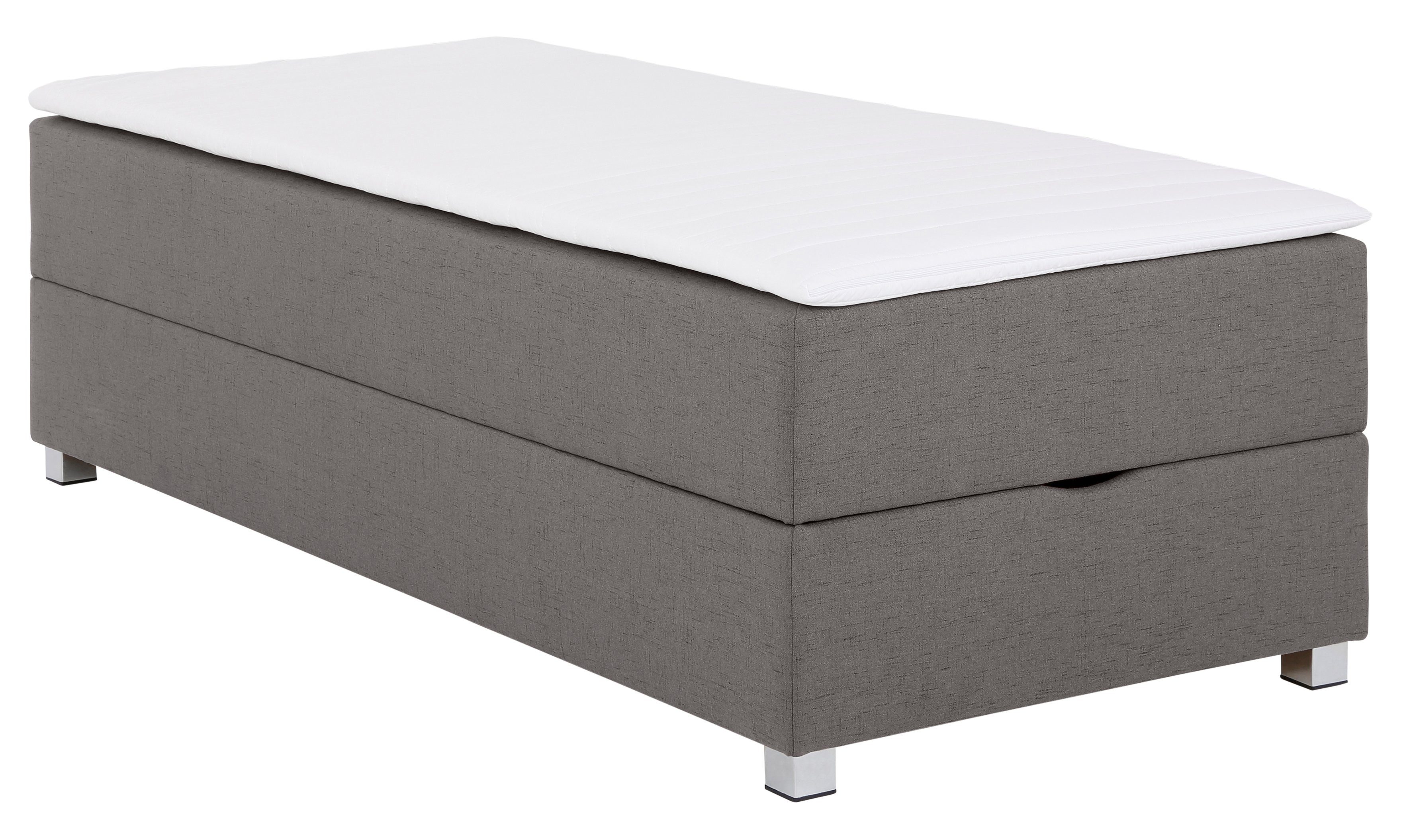 INOSIGN Boxspring Alexis zonder hoofdbord - ideaal voor ruimtes met schuine plafonds, in 4 breedten