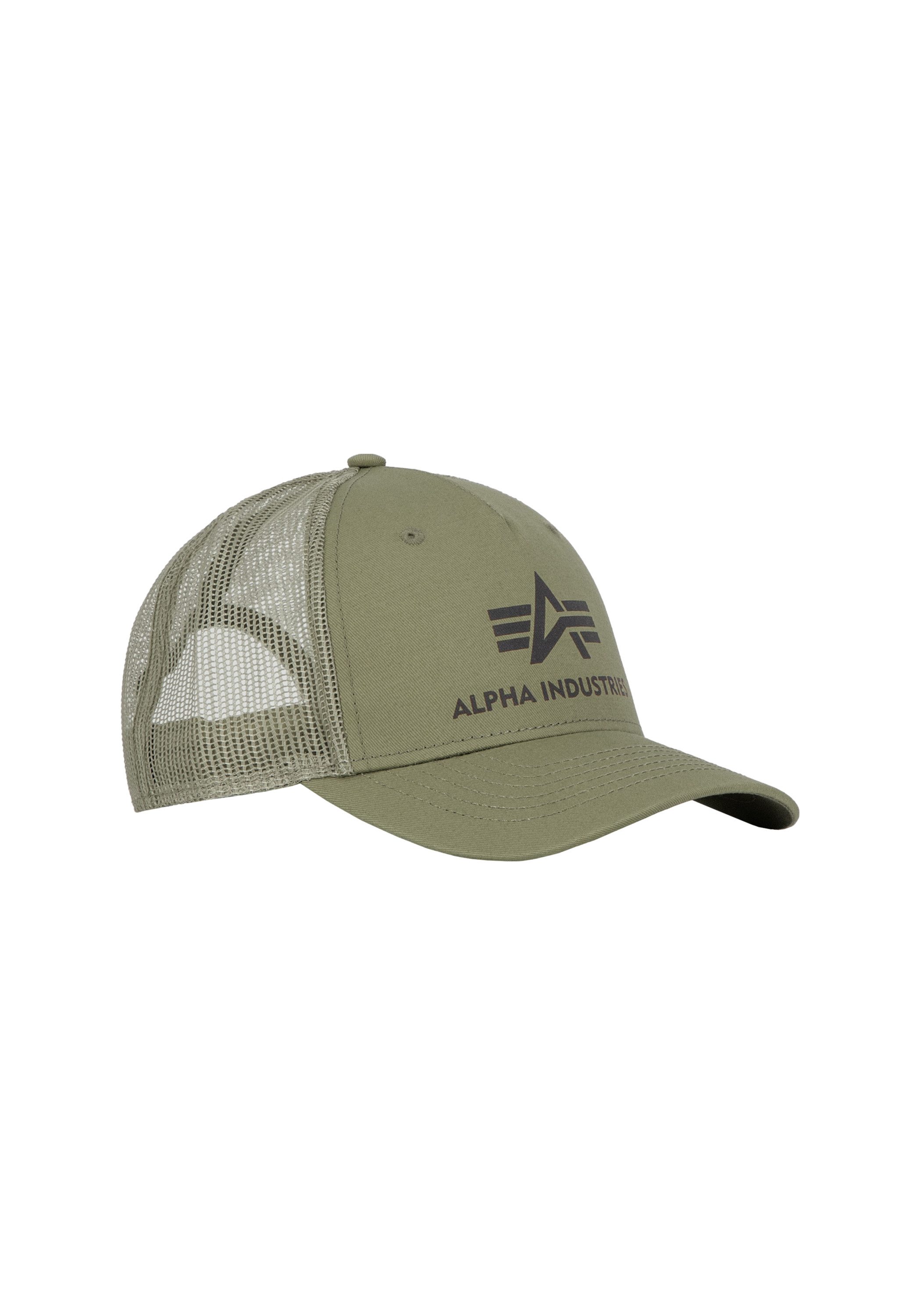 Alpha Industries-trucker cap Basic in groen