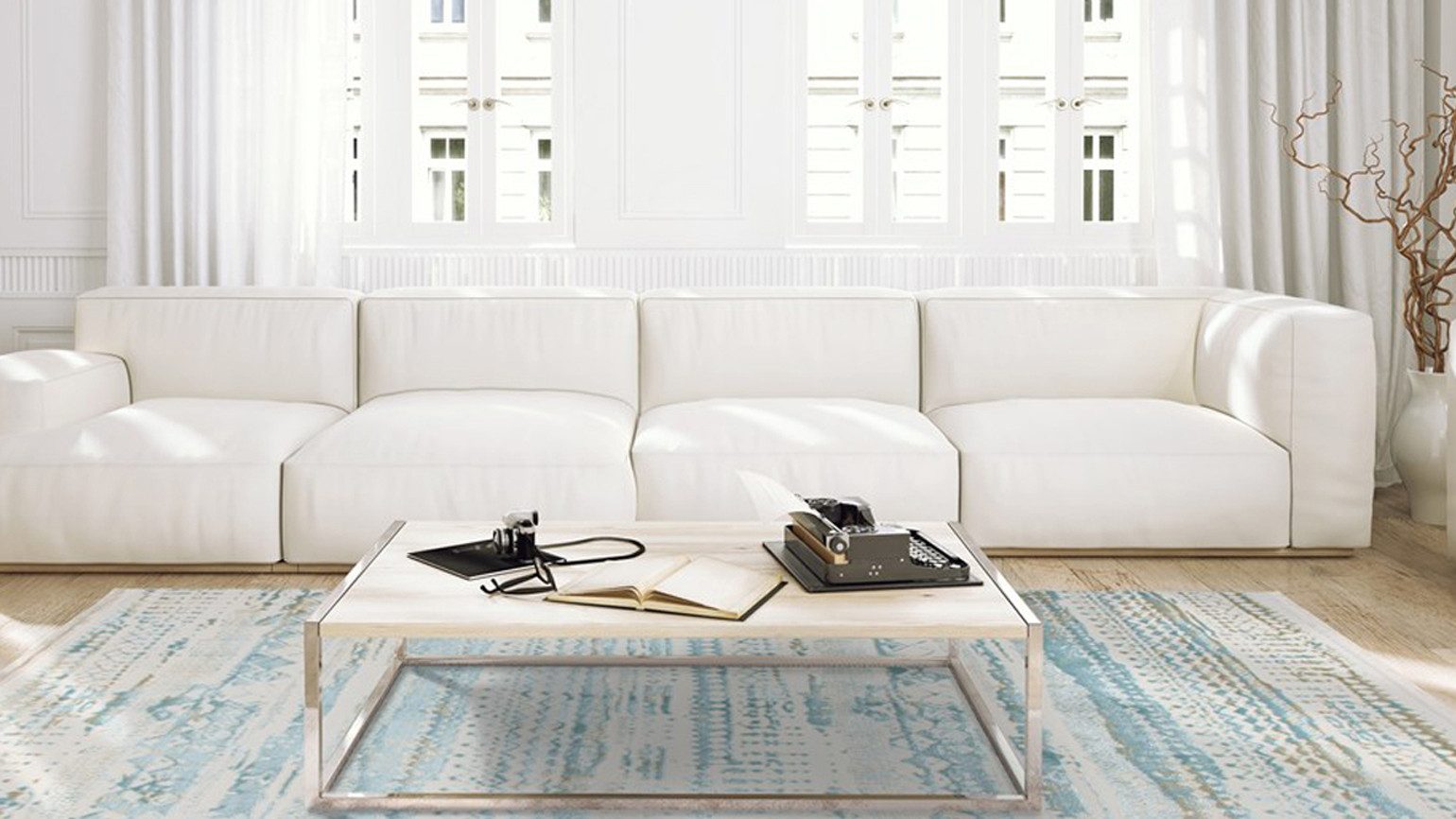 calo-deluxe Vloerkleed Texsa 355 Vintage-design, woonkamer