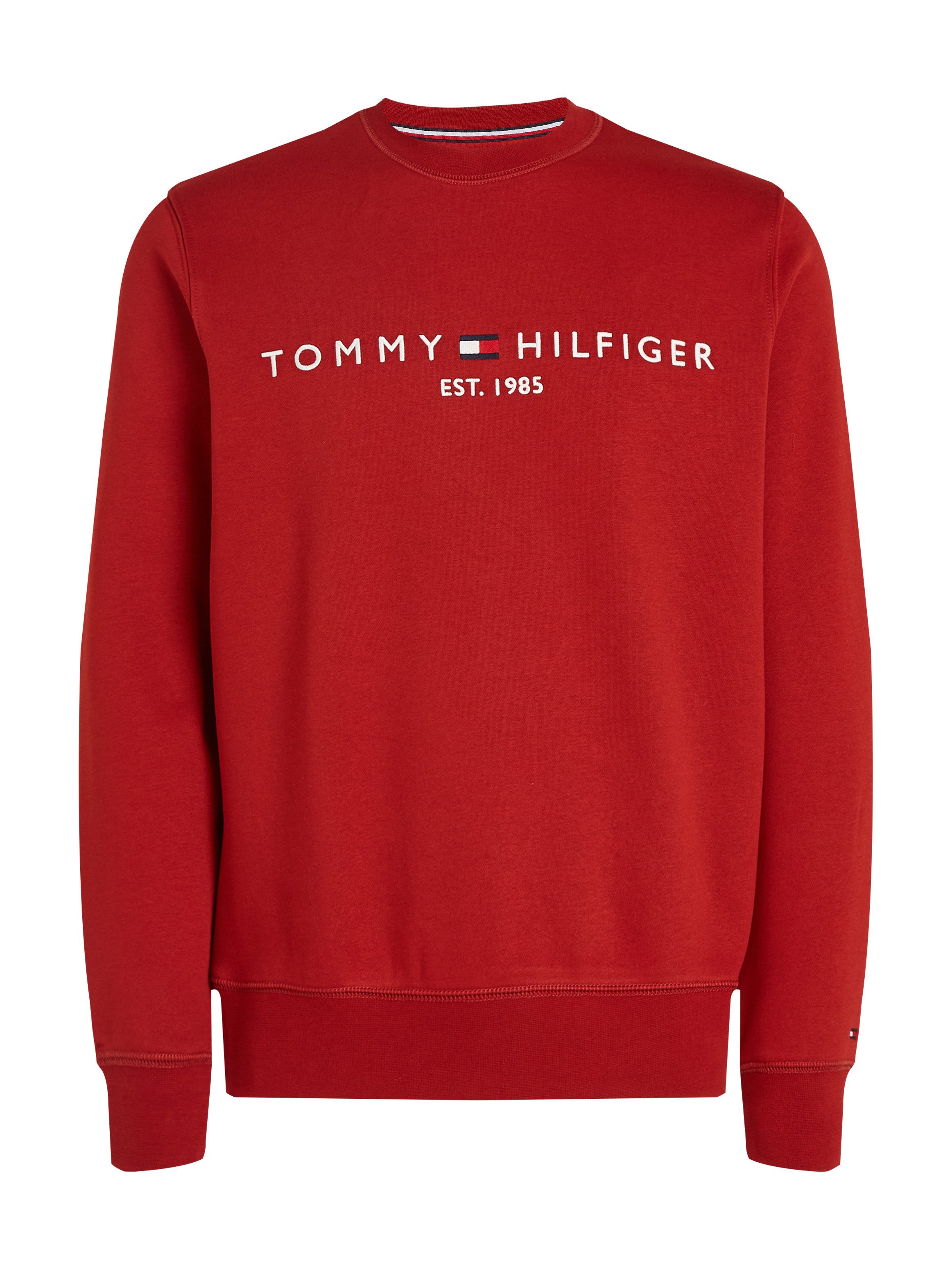 Tommy Hilfiger Sweatshirt TOMMY LOGO SWEATSHIRT met klassieke ronde hals