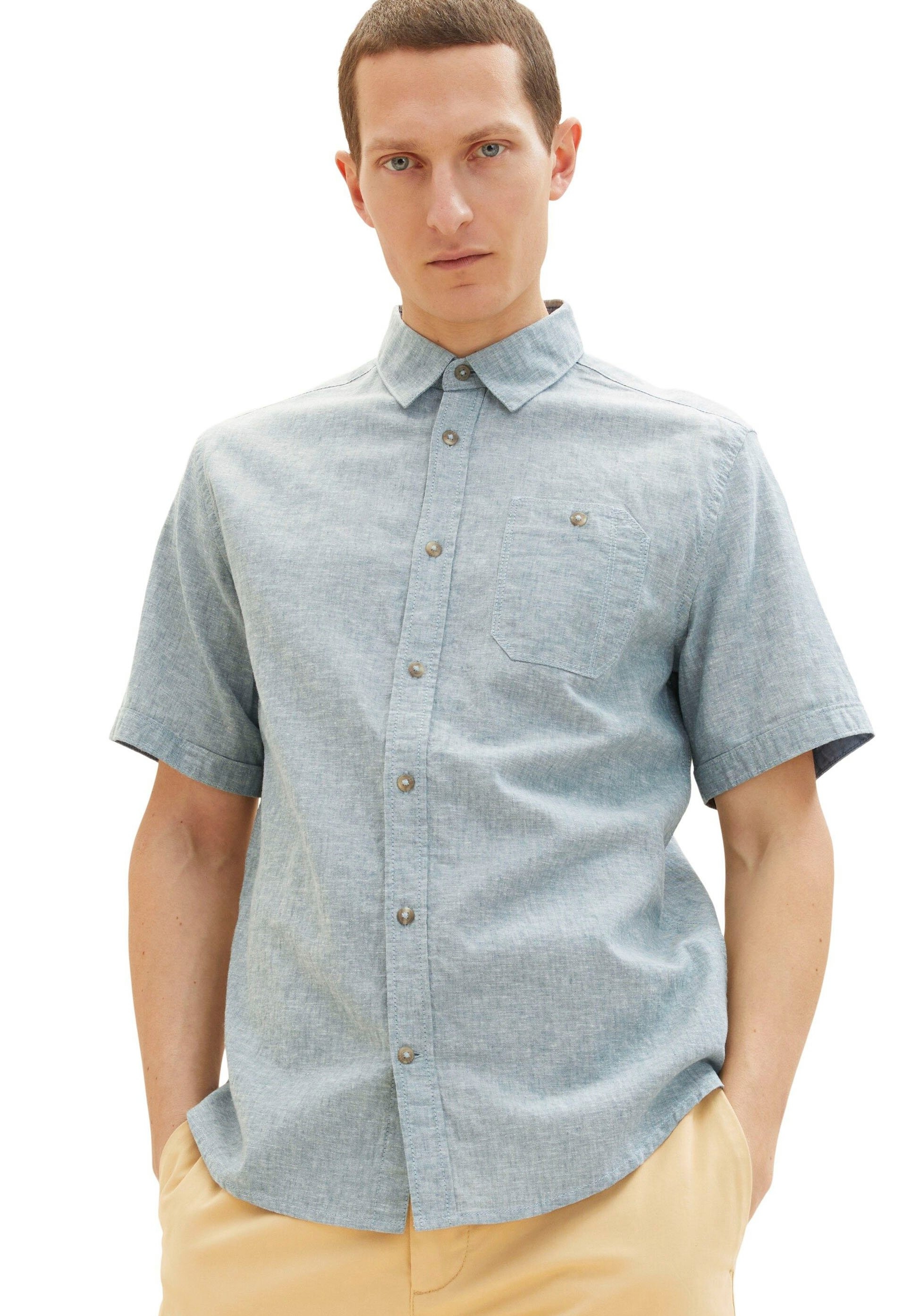 Effectief ornament Haringen Tom Tailor Overhemd met korte mouwen online bij | OTTO