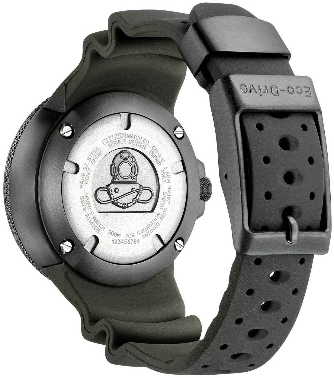 Citizen Duikhorloge Promaster Professional Diver 300 Polshorloge, herenhorloge, solar, tot 30 bar waterdicht, datum