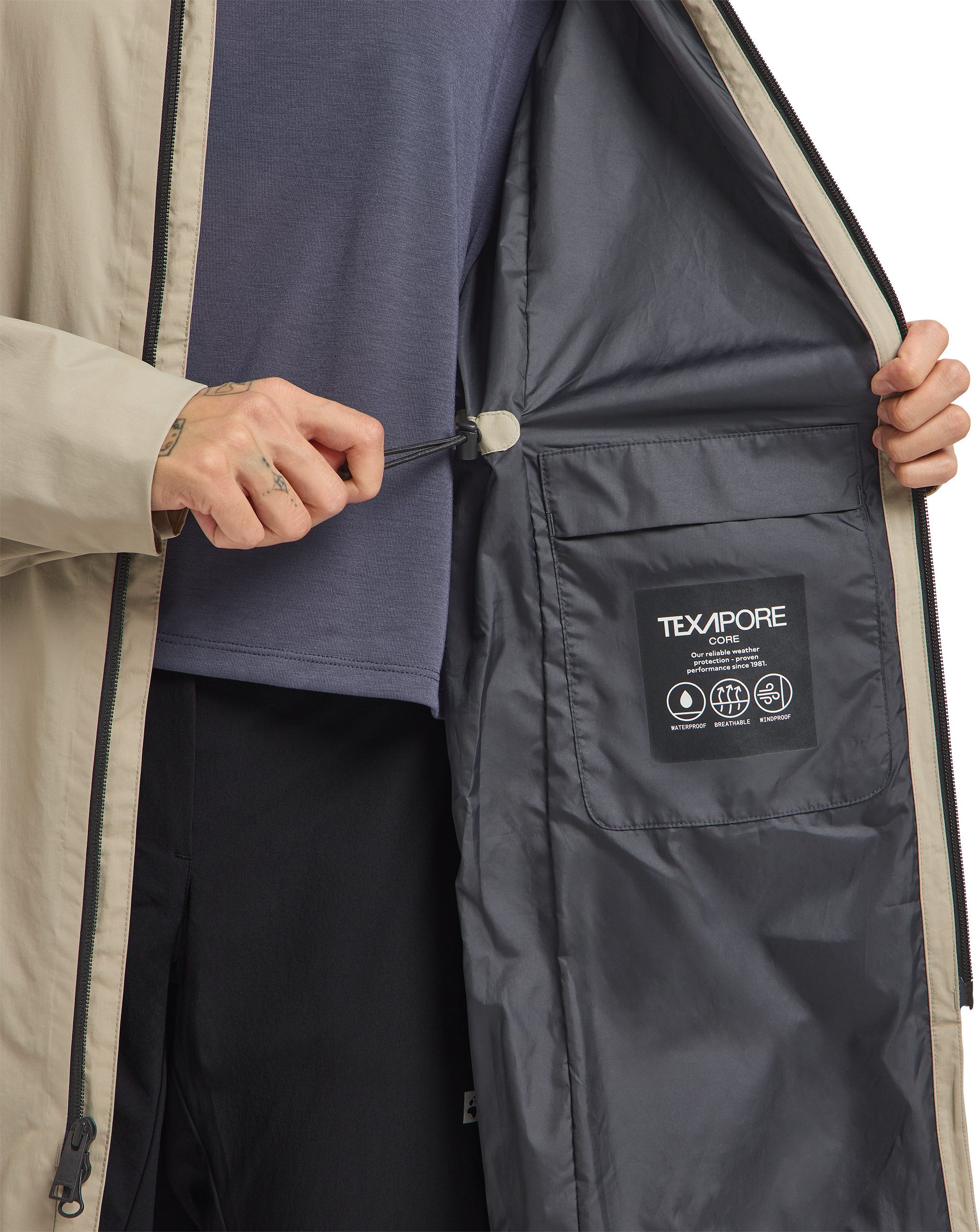 Jack Wolfskin Functionele jas WELLSEE COAT W