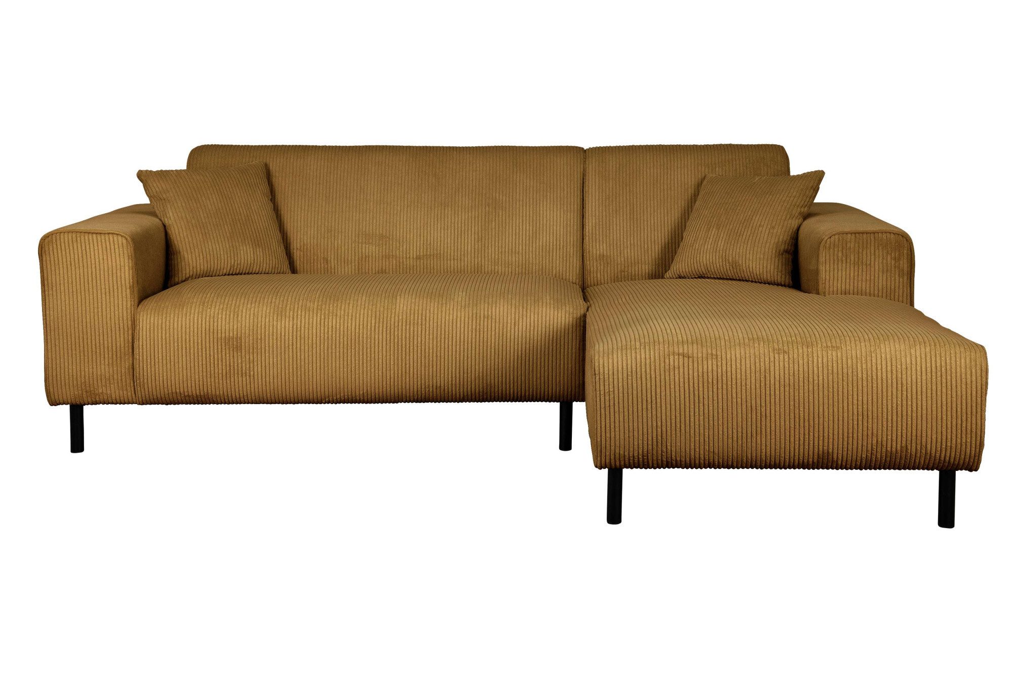 Home affaire Hoekbank ARROS L-vorm met golfondersteuning, afmetingen B/D/H: 235/163/81 cm incl. sierkussens, met recamiere rechts/links bestelbaar, ook in cord