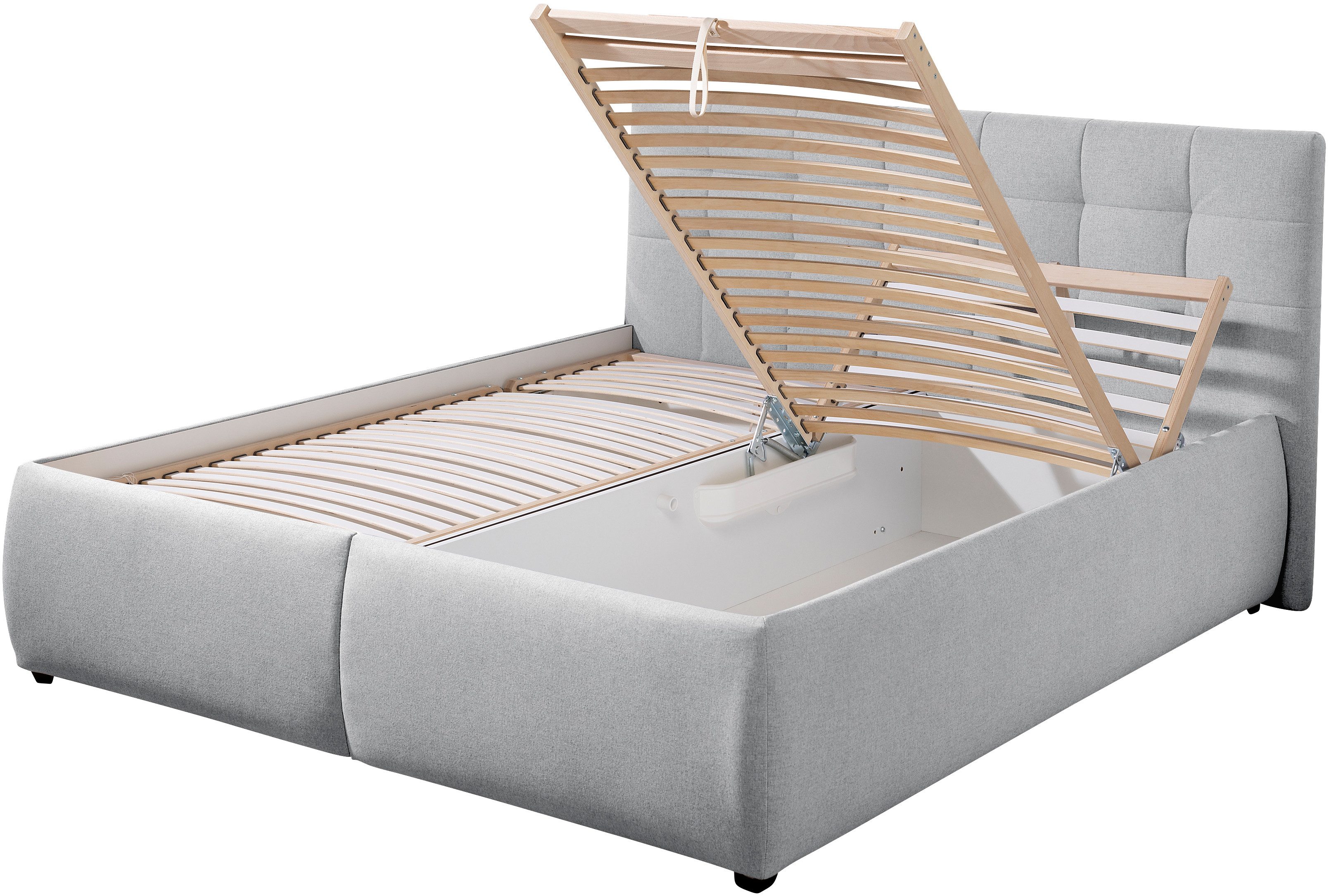 Maintal Gestoffeerd bed Felsental inclusief bedlade, verkrijgbaar in h2, h3 & h4