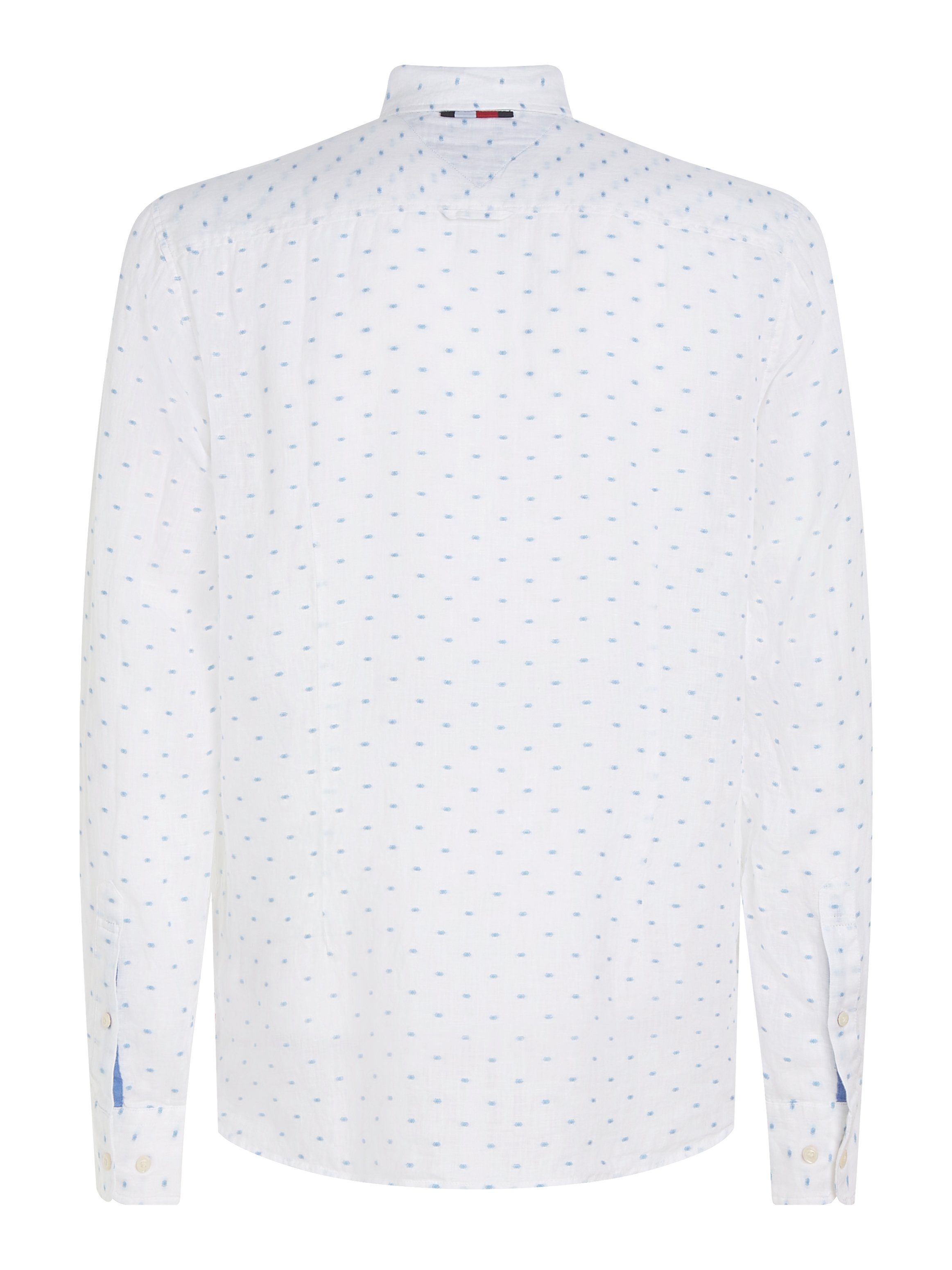 Tommy Hilfiger Overhemd met lange mouwen LINEN FIL COUPE SF SHIRT
