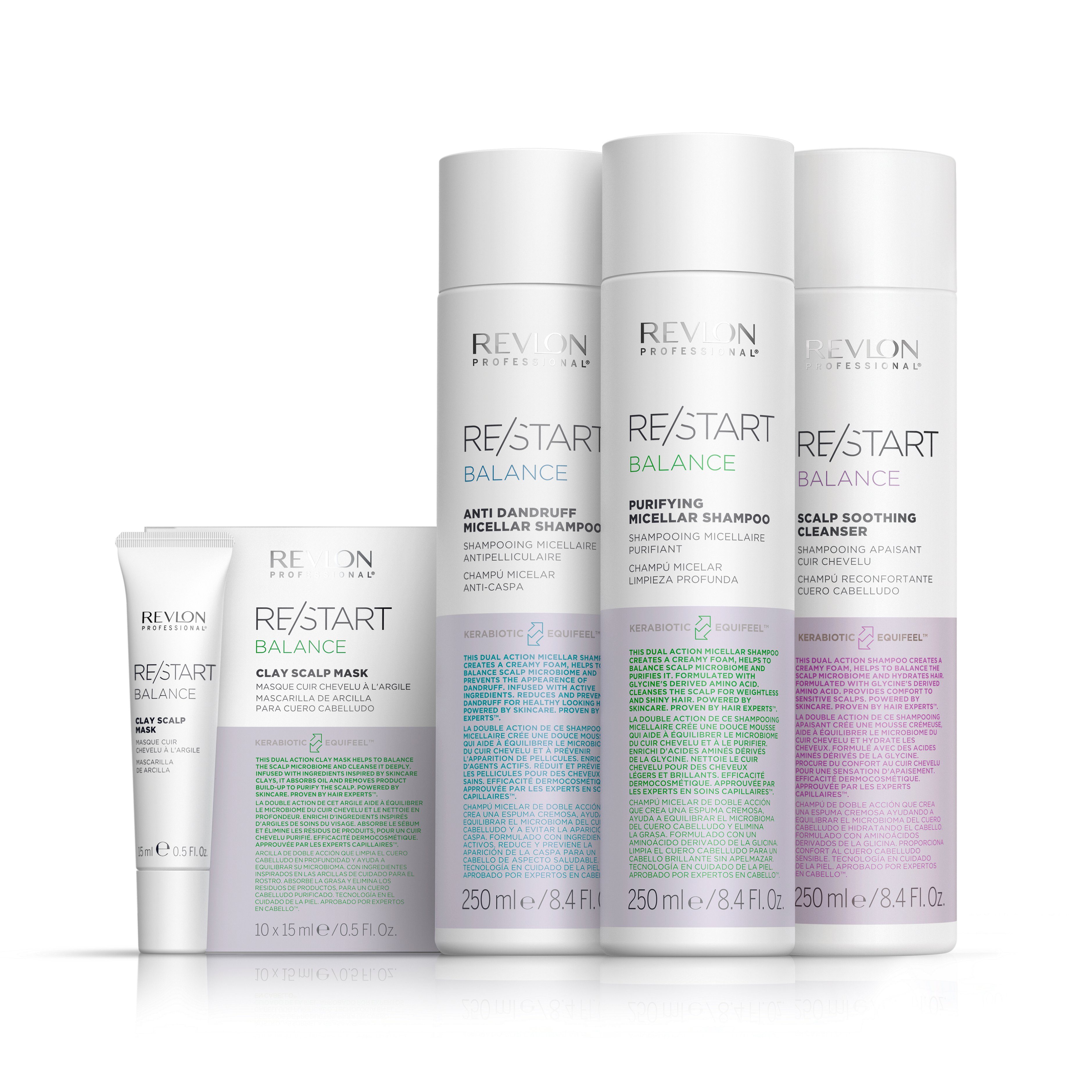 REVLON PROFESSIONAL Haarshampoo Re/Start BALANCE Purifying Micellar Shampoo 250 ml