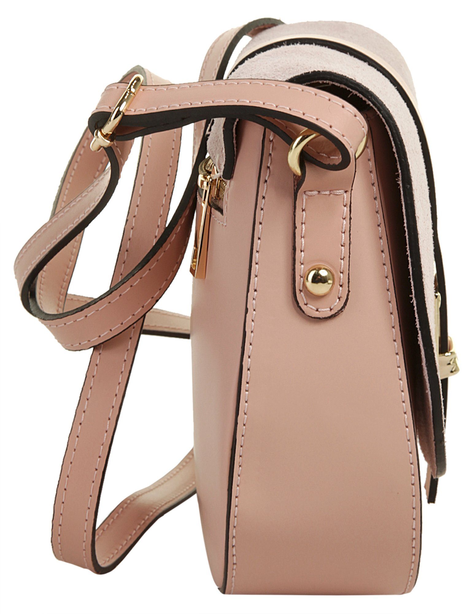 Cluty Schoudertas echt leer, made in italy