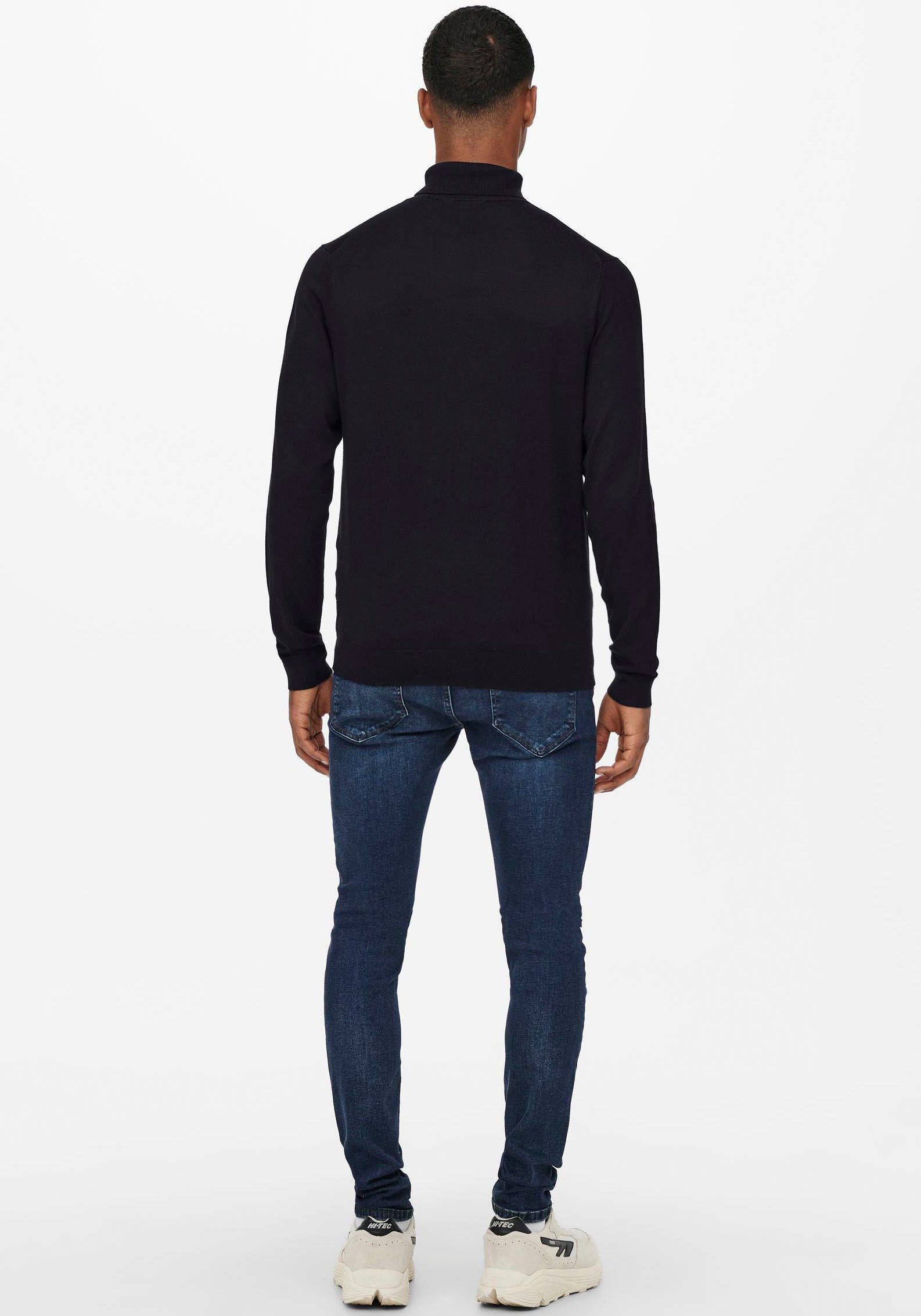 ONLY & SONS Coltrui ONSWYLER LIFE REG ROLL NECK KNIT NOOS