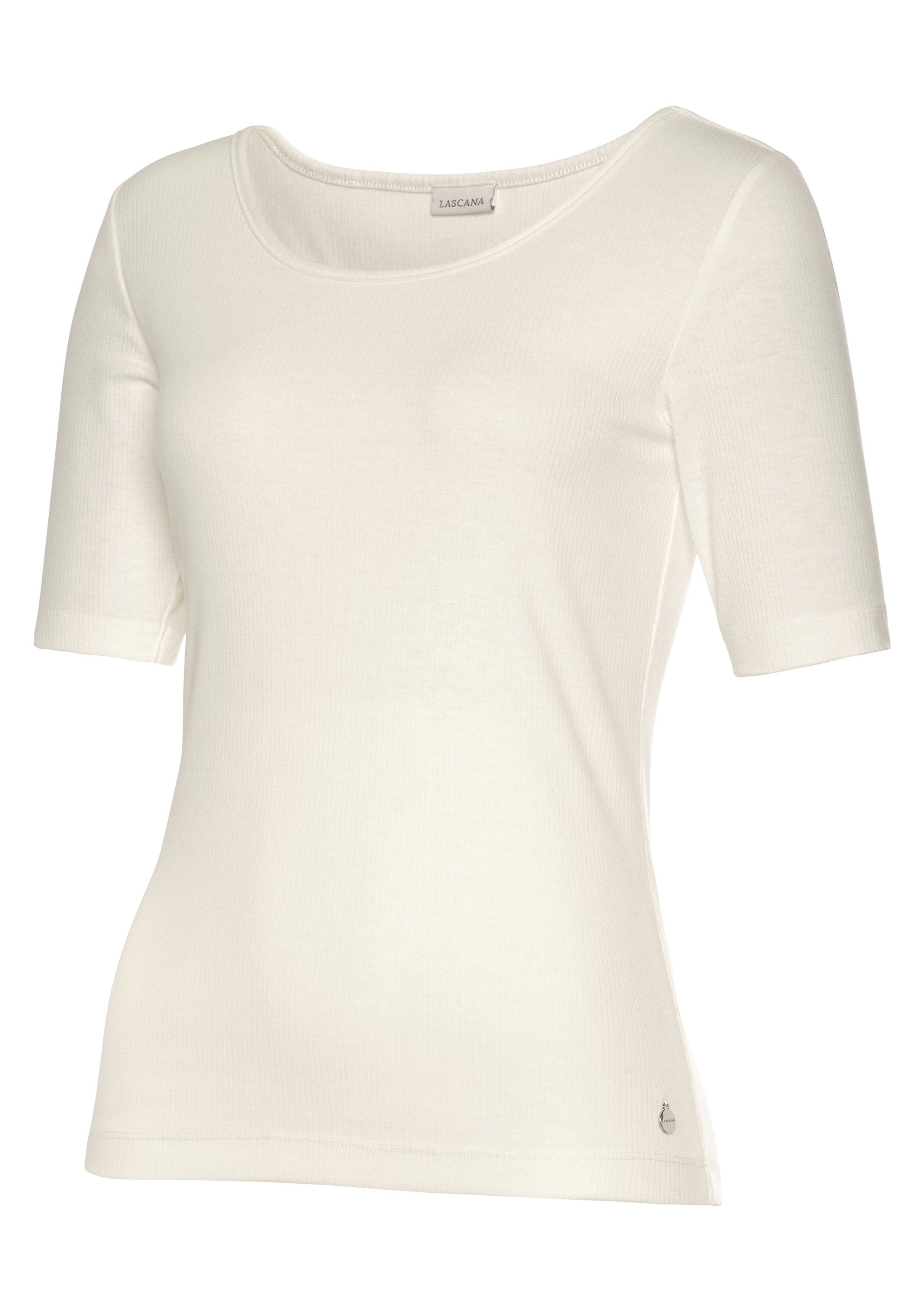 Lascana Pyjama top van ribbreisel