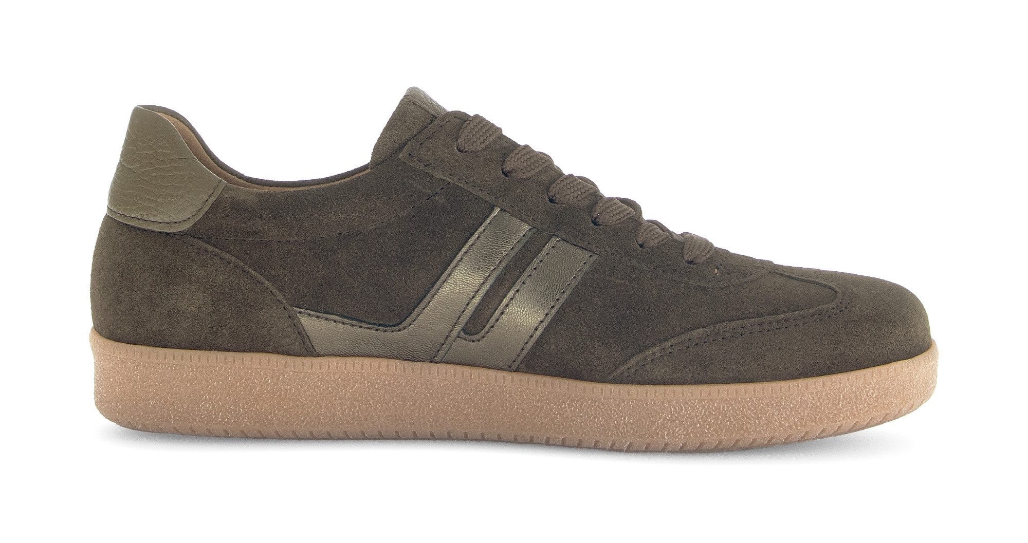 Gabor Plateausneakers , vrijetijdsschoen, halfschoen, veterschoen met gepolsterde schacht
