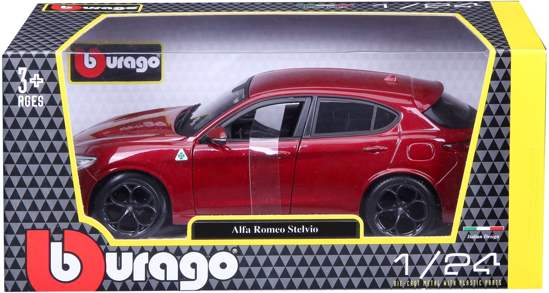Bburago Auto op schaal Alfa Romeo Stelvio (2017)