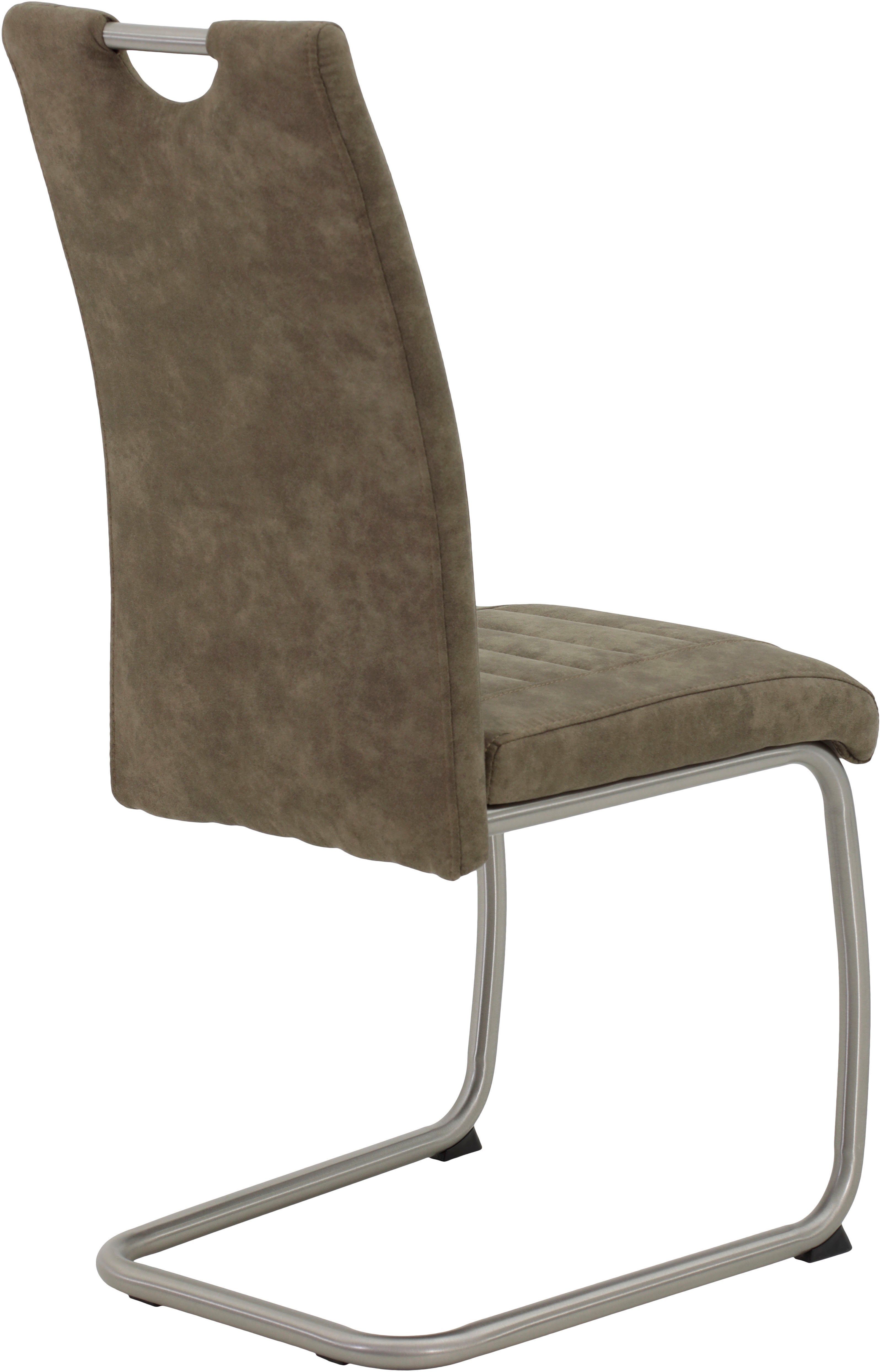 HELA Eethoek Ulla uittrekbaar 140 - 220 cm, edelstaal, 140 kg belastbaar (set, 5-delig)