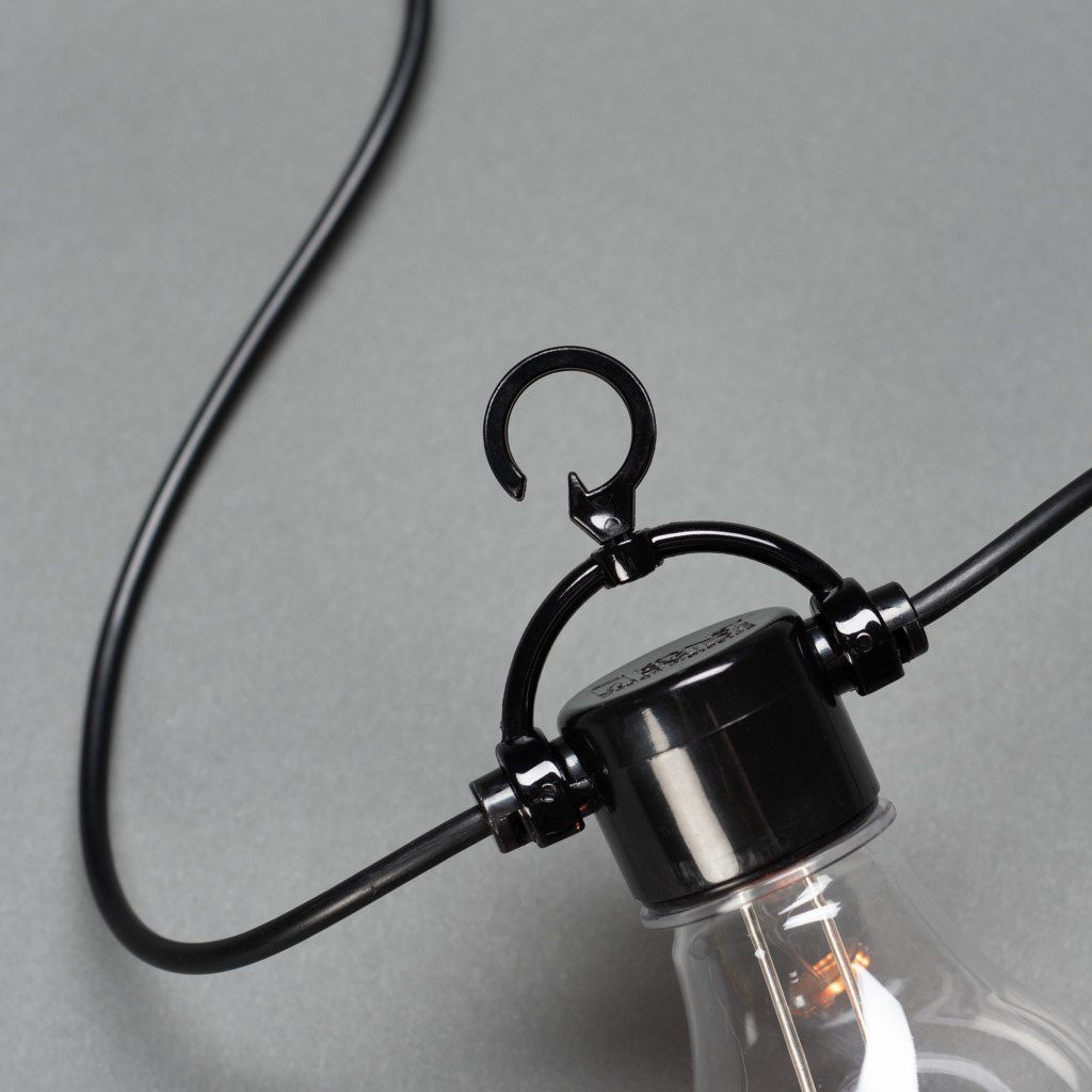KONSTSMIDE Led-lichtsnoer incl. dimmer, e27, 10 heldere lampen / amberkleurige dioden