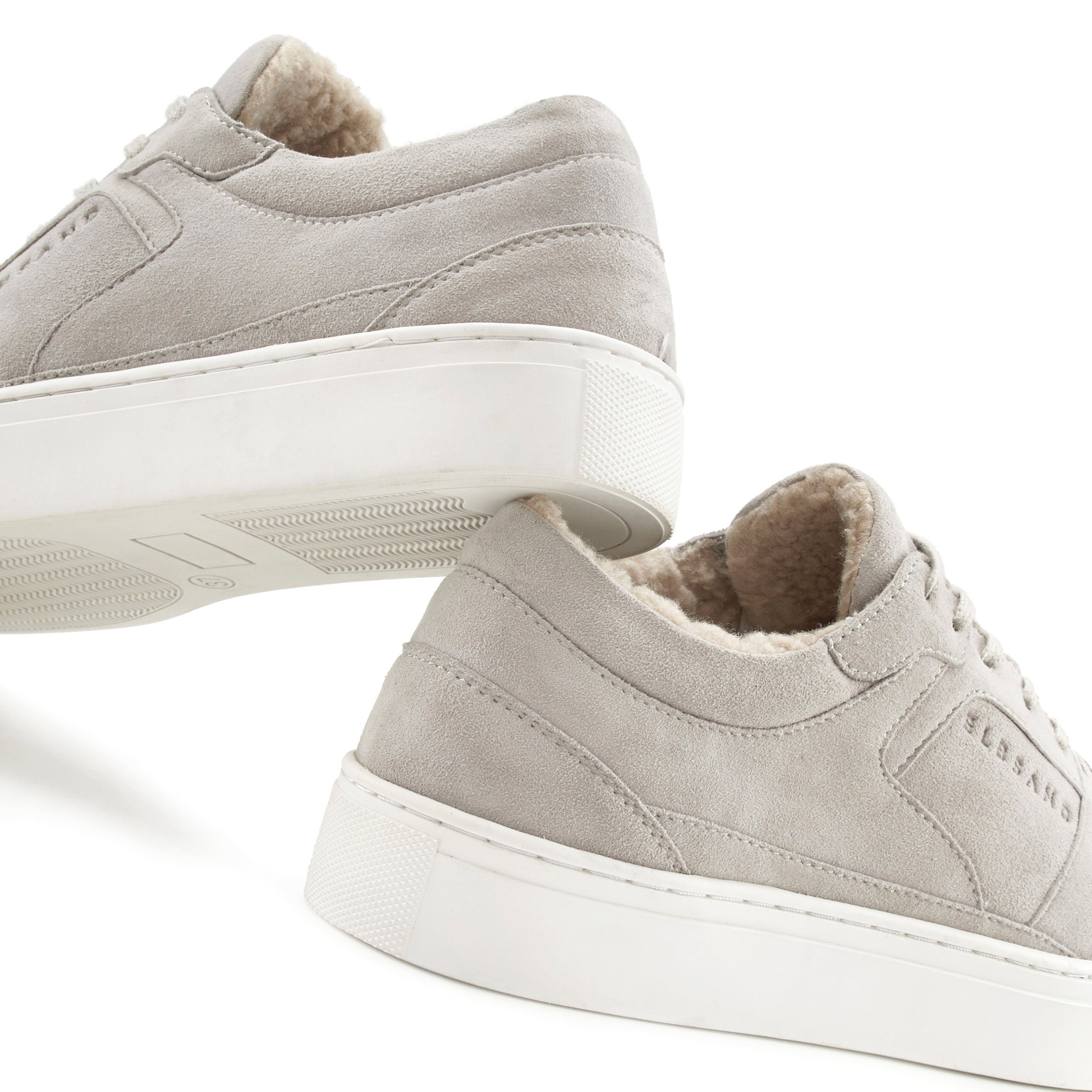 Elbsand Sneakers Wintersneaker, veterschoen van leer met knuffelig binnenfutter