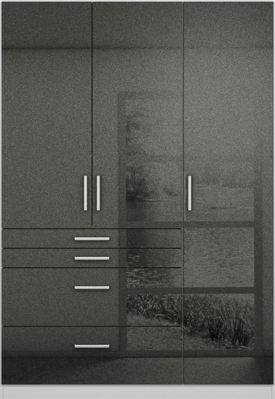 rauch Draaideurkast Kledingkast kast garderobe garderobekast topseller HOMBURG met veel opbergruimte, bovenste lade met indeling made in germany