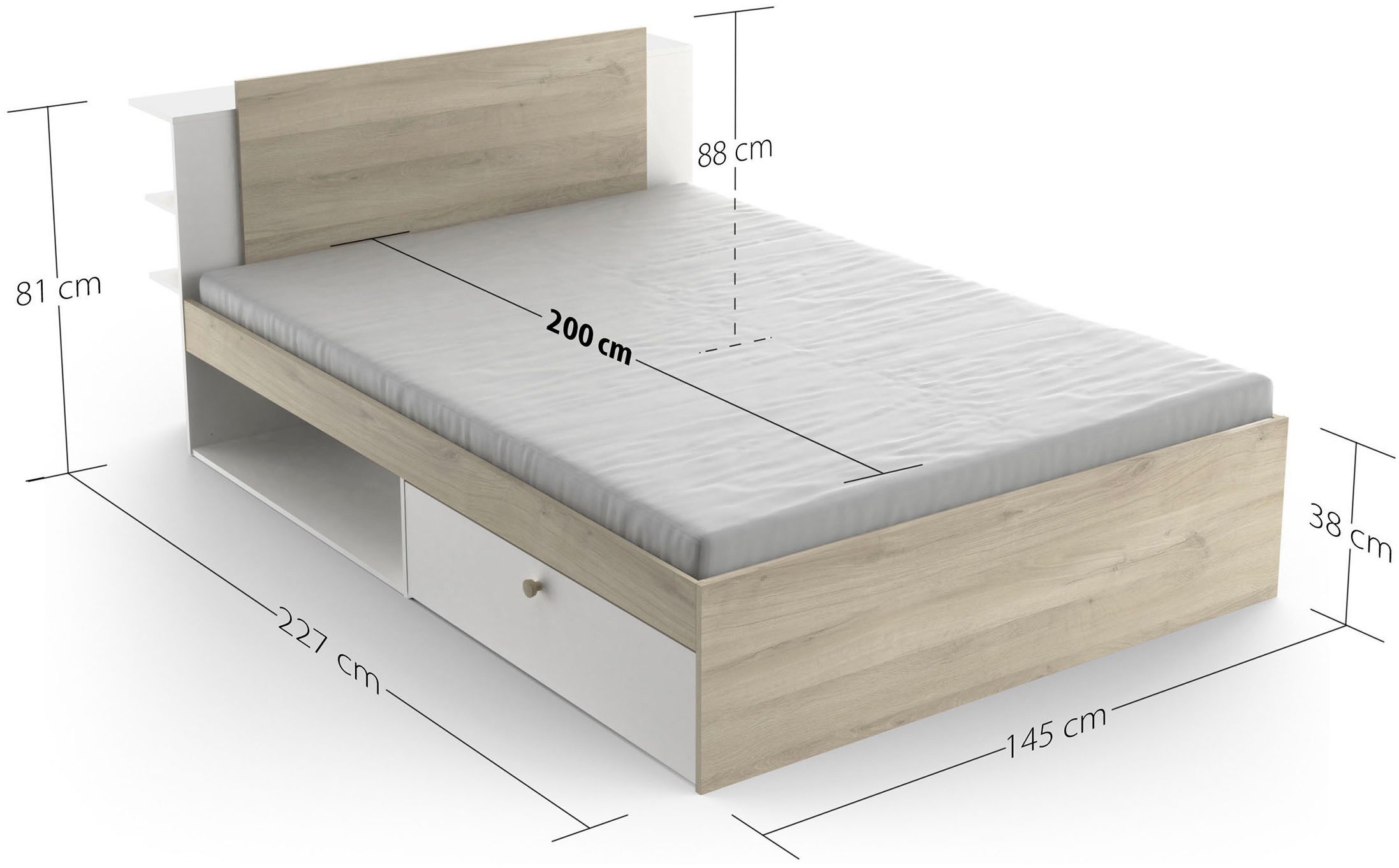 Demeyere GROUP Bedframe LIFE Tijdloze stijl, gemakkelijk te combineren