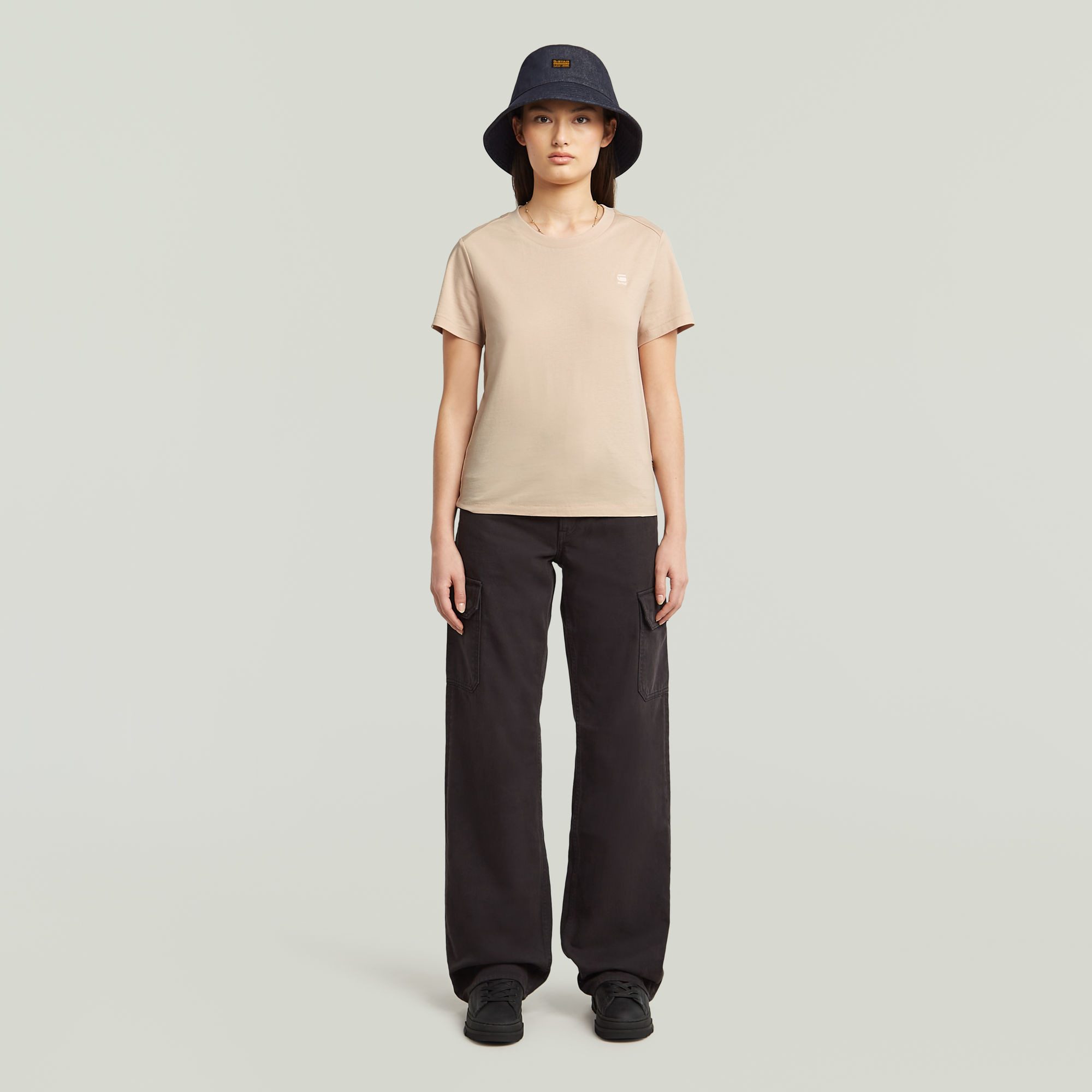 G-Star RAW T-shirt Nifous met klein logoborduursel