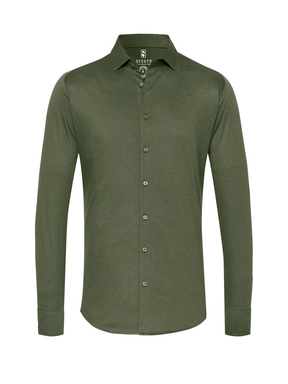 Desoto Overhemd met lange mouwen Casual Kent 1/1 Met een ronde hals