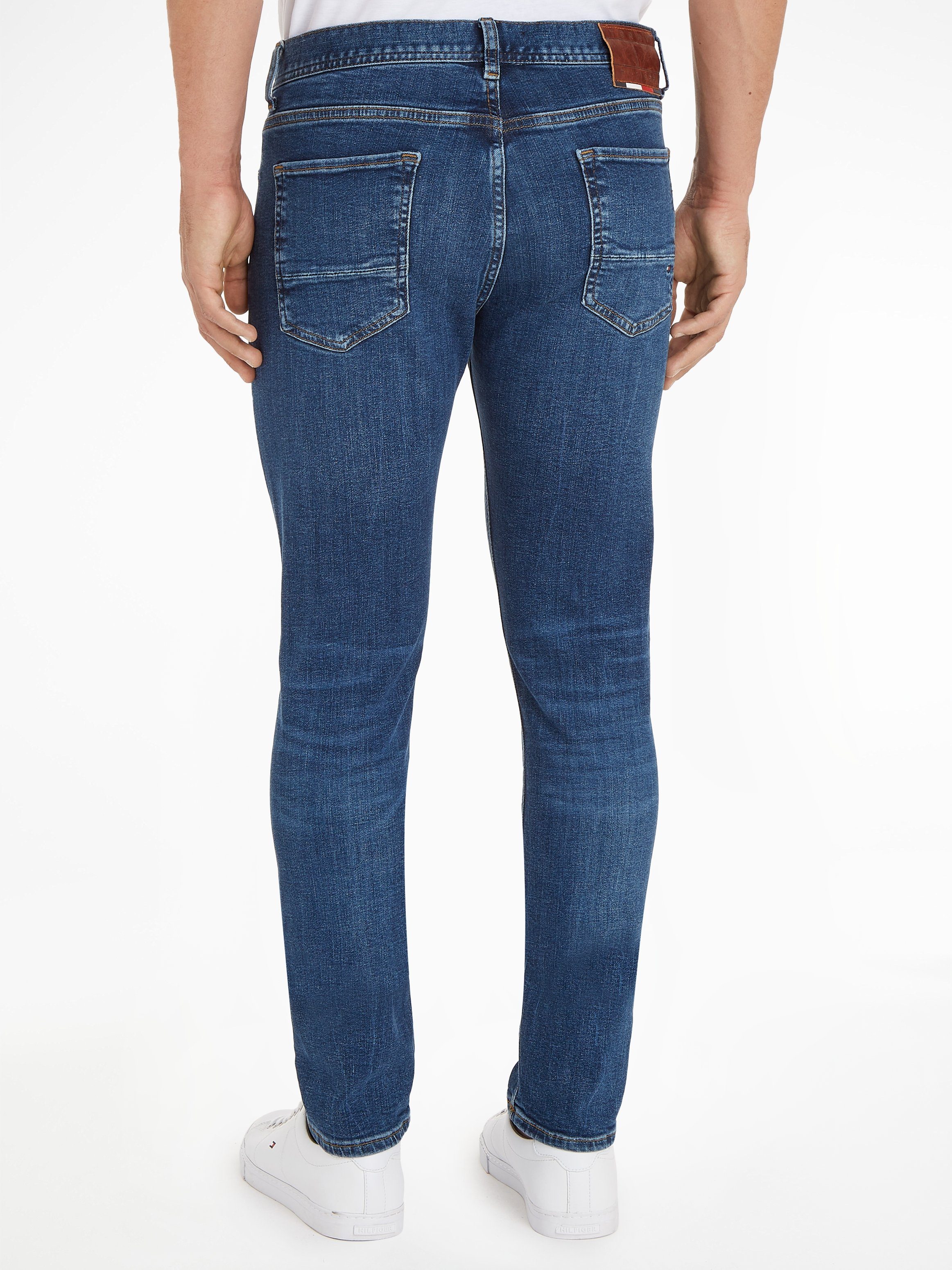Tommy Hilfiger Slim fit jeans Bleecker met katoen-denim stretch, extra comfortabel