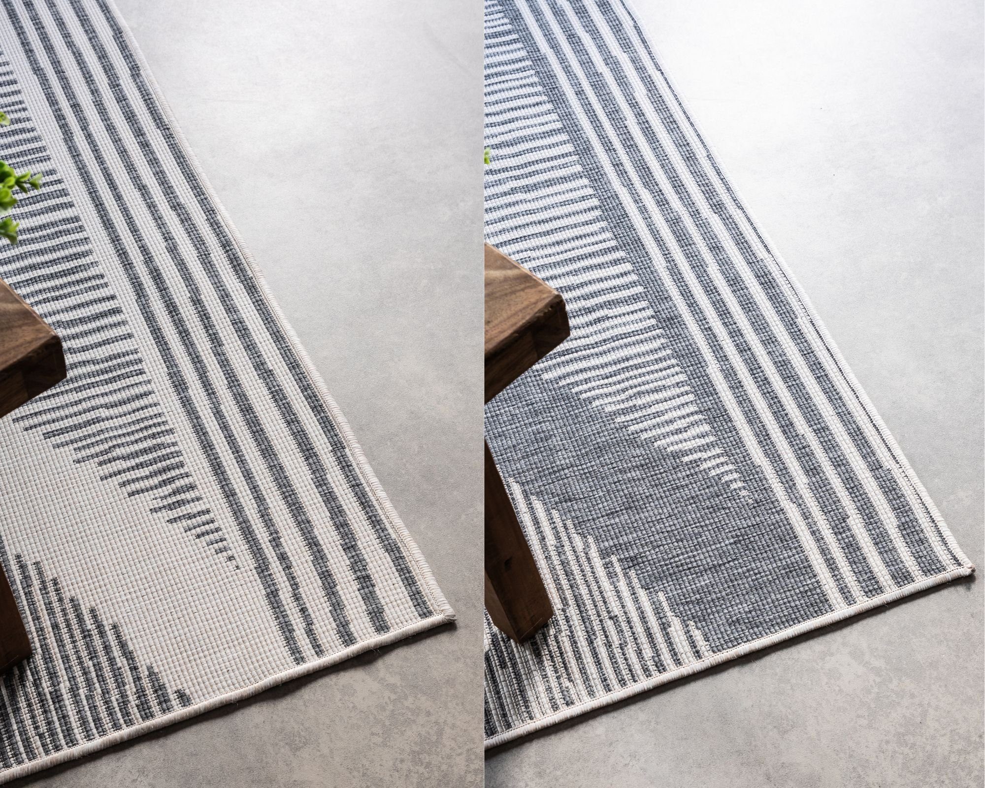 ELLE DECORATION Vloerkleed Rhombus, In- en Outdoor Vlakweefsel, binnen- en buitengebruik, modern, omkeerbaar tapijt, balkon, woonkamer