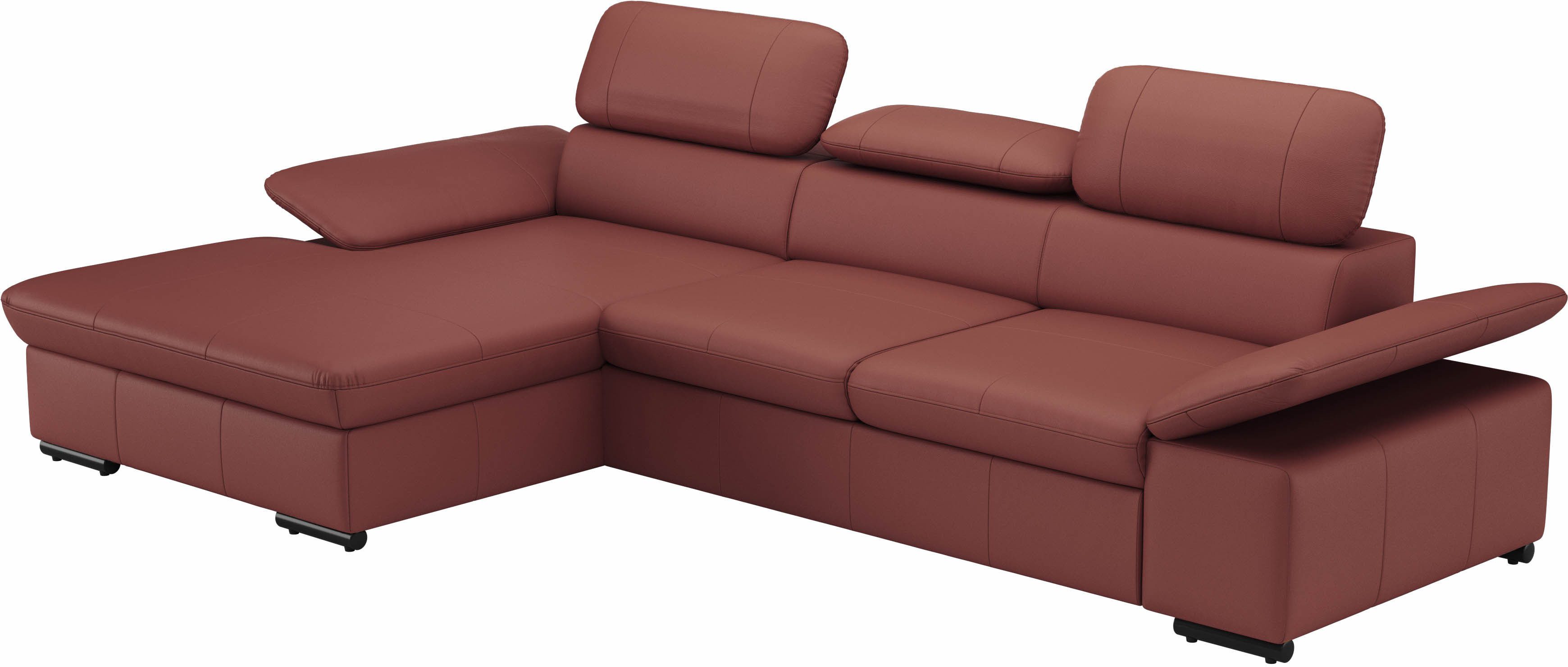 sit&more Hoekbank Alcudia L-vorm optioneel met slaapfunctie