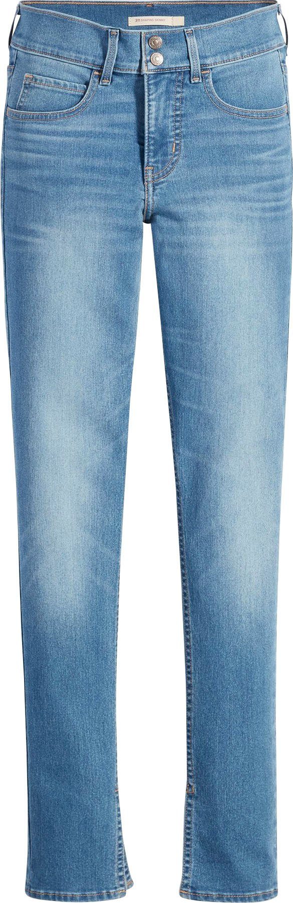 Levi's® Skinny fit jeans 311 Shaping Skinny met splitje in de zoom