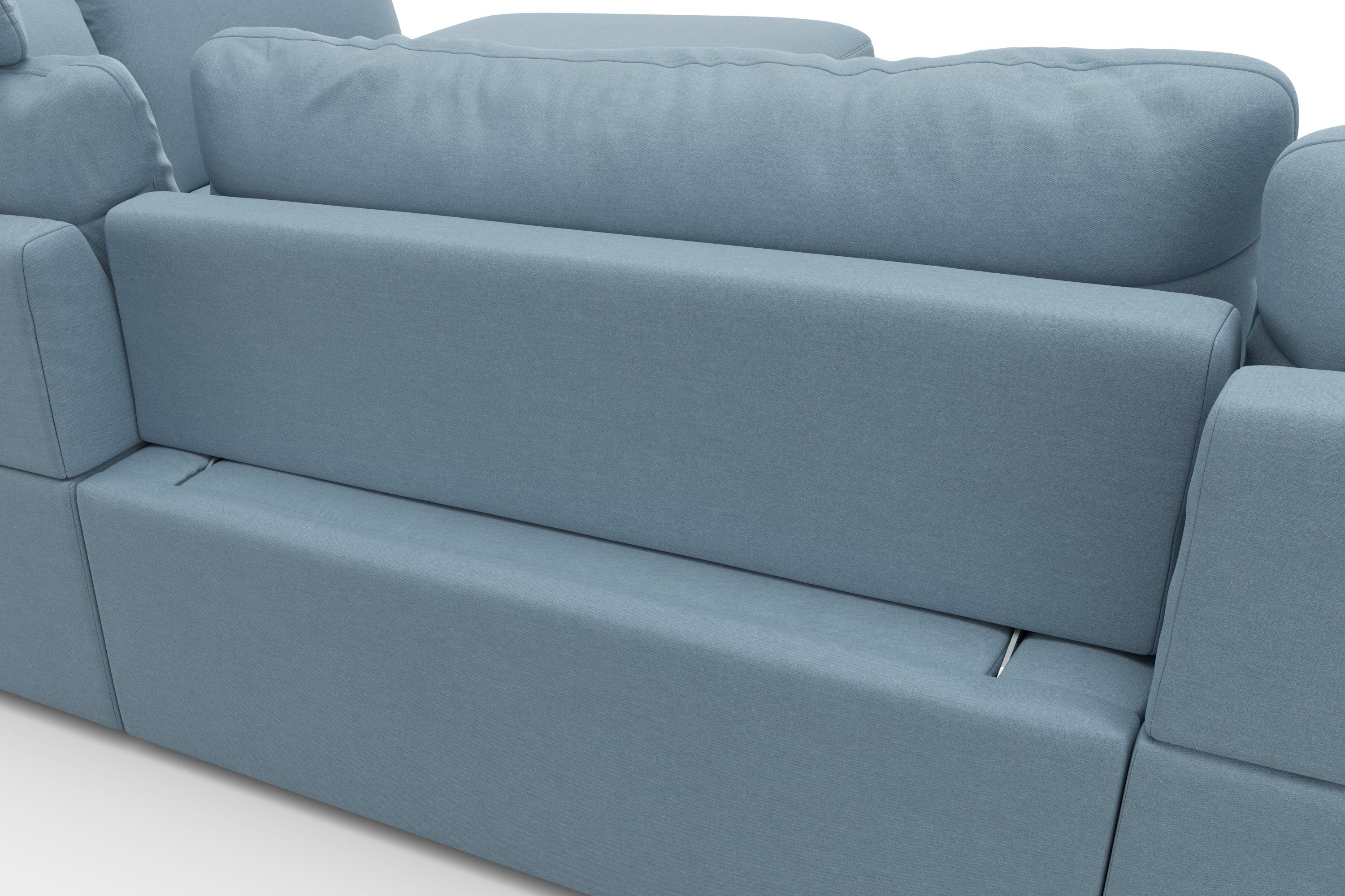 sit&more Hoekbank Cadabra L-vorm Breedte 356 cm, met zitdiepteverstelling