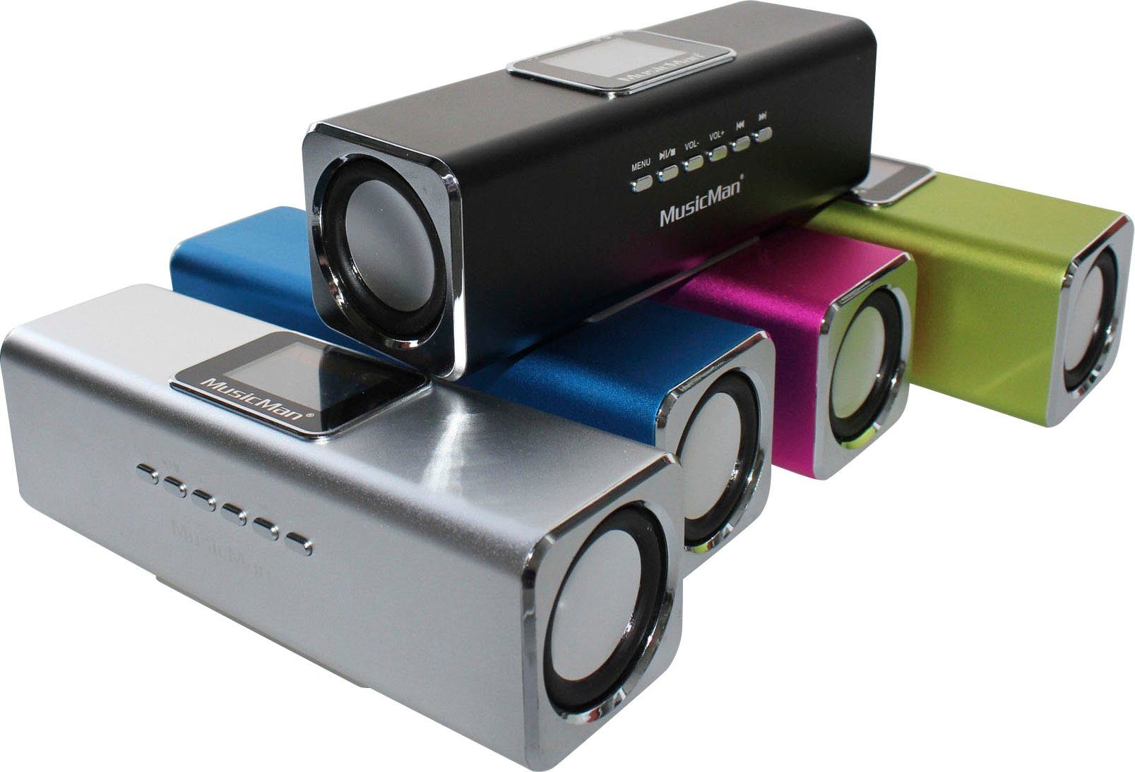 Technaxx Portable luidspreker MusicMan MA Display Soundstation (1 stuk)