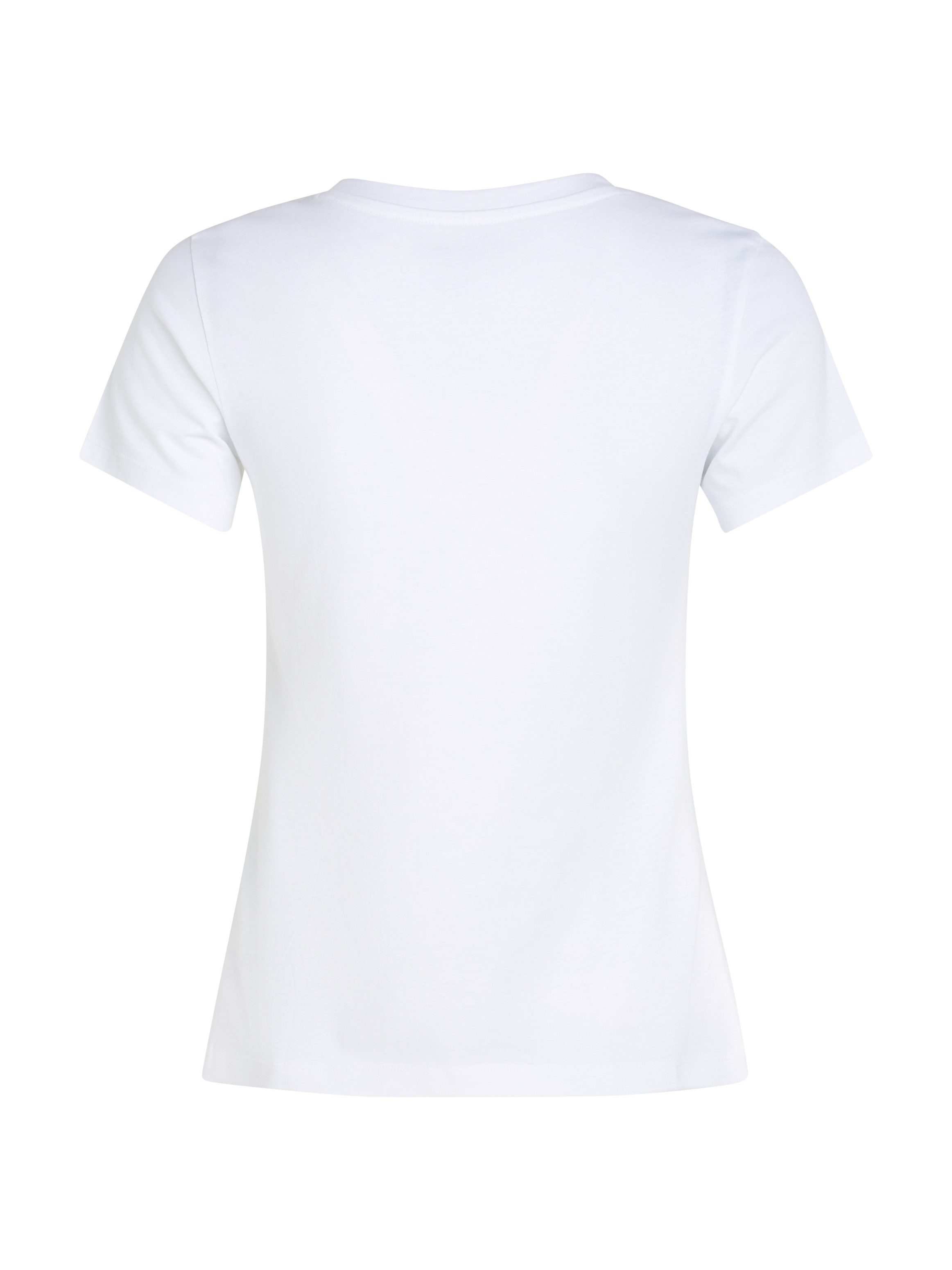 Calvin Klein Shirt met ronde hals 2-PACK MONOLOGO SLIM TEE met calvin klein jeans logoprint op borsthoogte (2-delig, Set van 2)