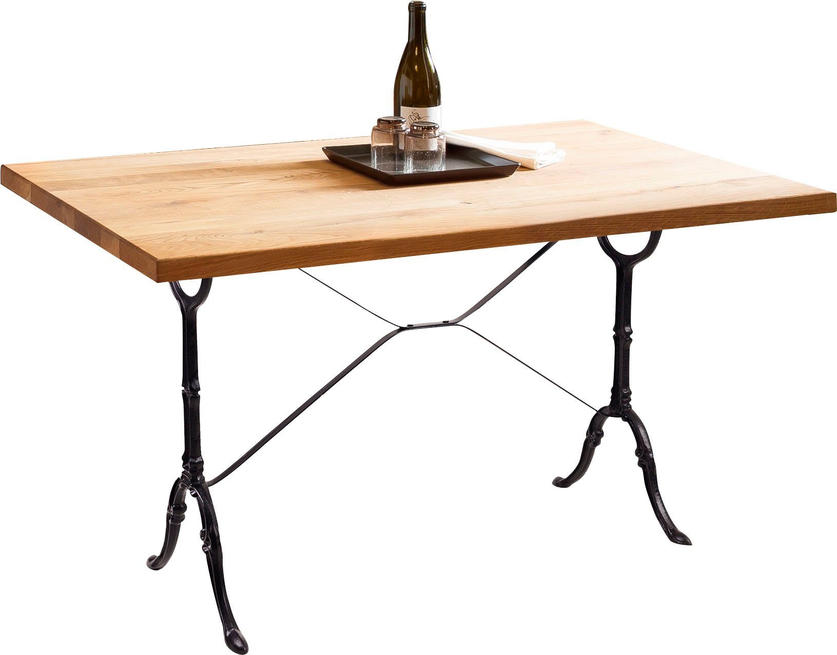 SIT Eettafel Gietijzeren frame in bistro-stijl