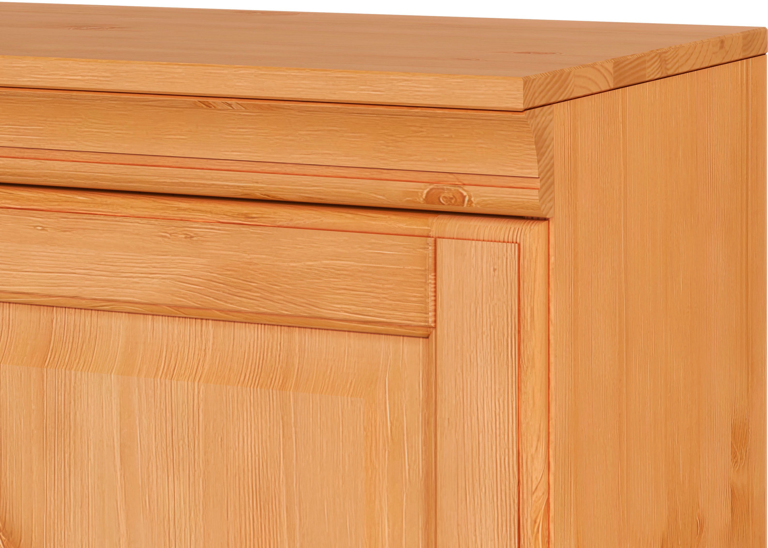 Home affaire Hangkast Rügen Breedte 80 cm, massief grenen, 2 deuren, 1 legplank