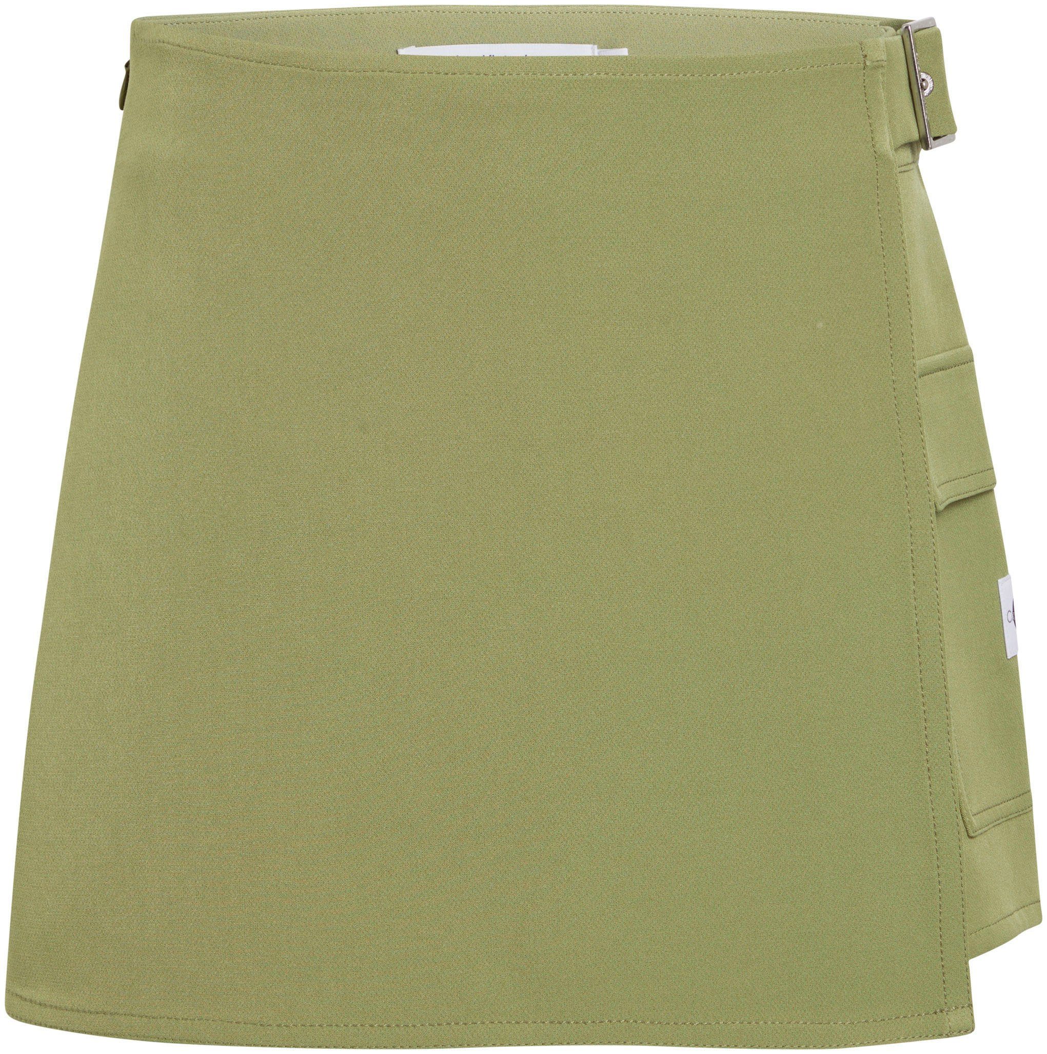 Calvin Klein Short BUCKLE WRAP MINI SKORT