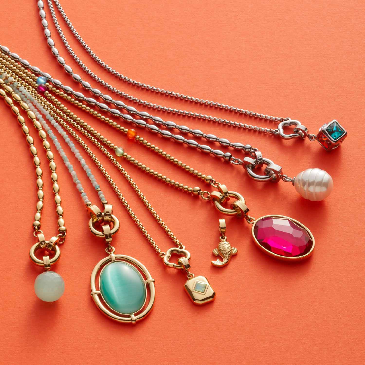 LEONARDO Bedelketting Halsketting Lori Clip&Mix 023740 023741