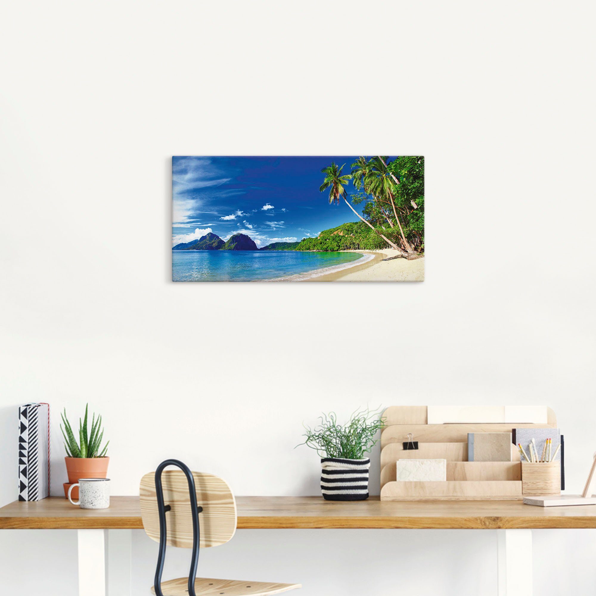 Artland Artprint Paradijs als artprint op linnen, poster, muursticker in verschillende maten