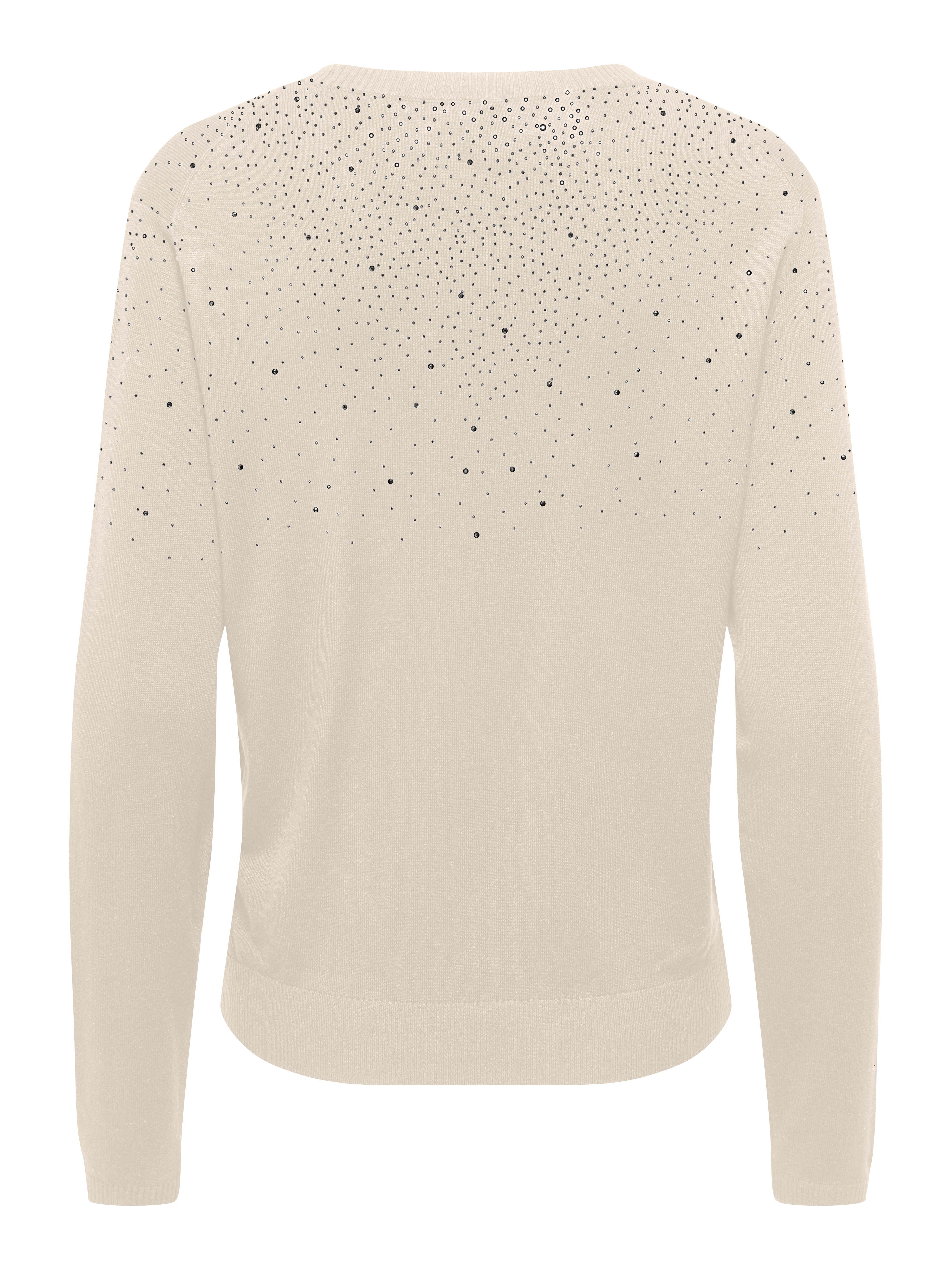 Only Trui met korte mouwen ONLANABELLA LS BLING O-NECK KNT