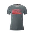 maier sports functioneel shirt mountview tee functioneel t-shirt met natuurlijke antibacterile bescherming grijs