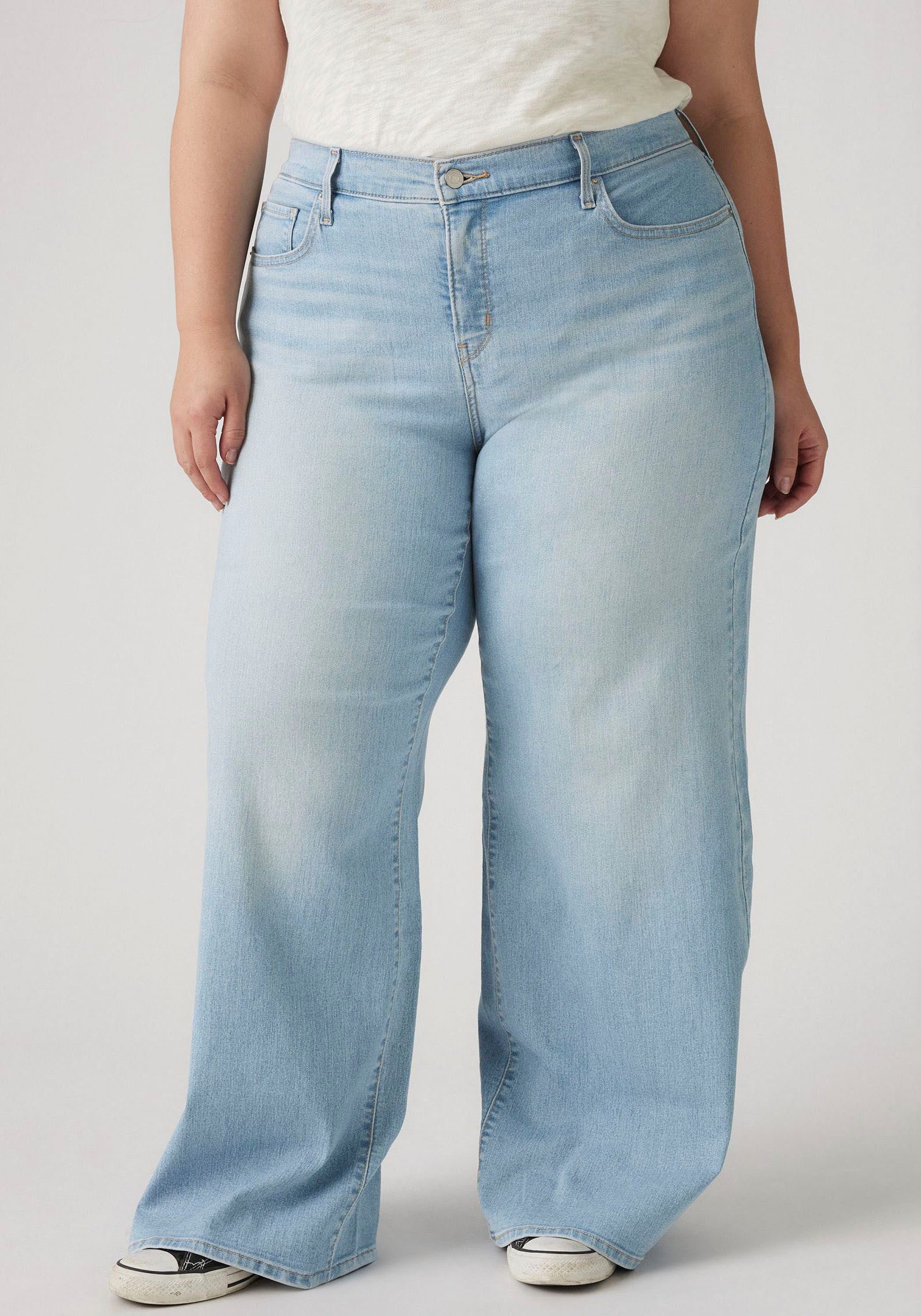 Levi's® Plus Wijde jeans PL 318 SHAPING in five-pocketsstijl