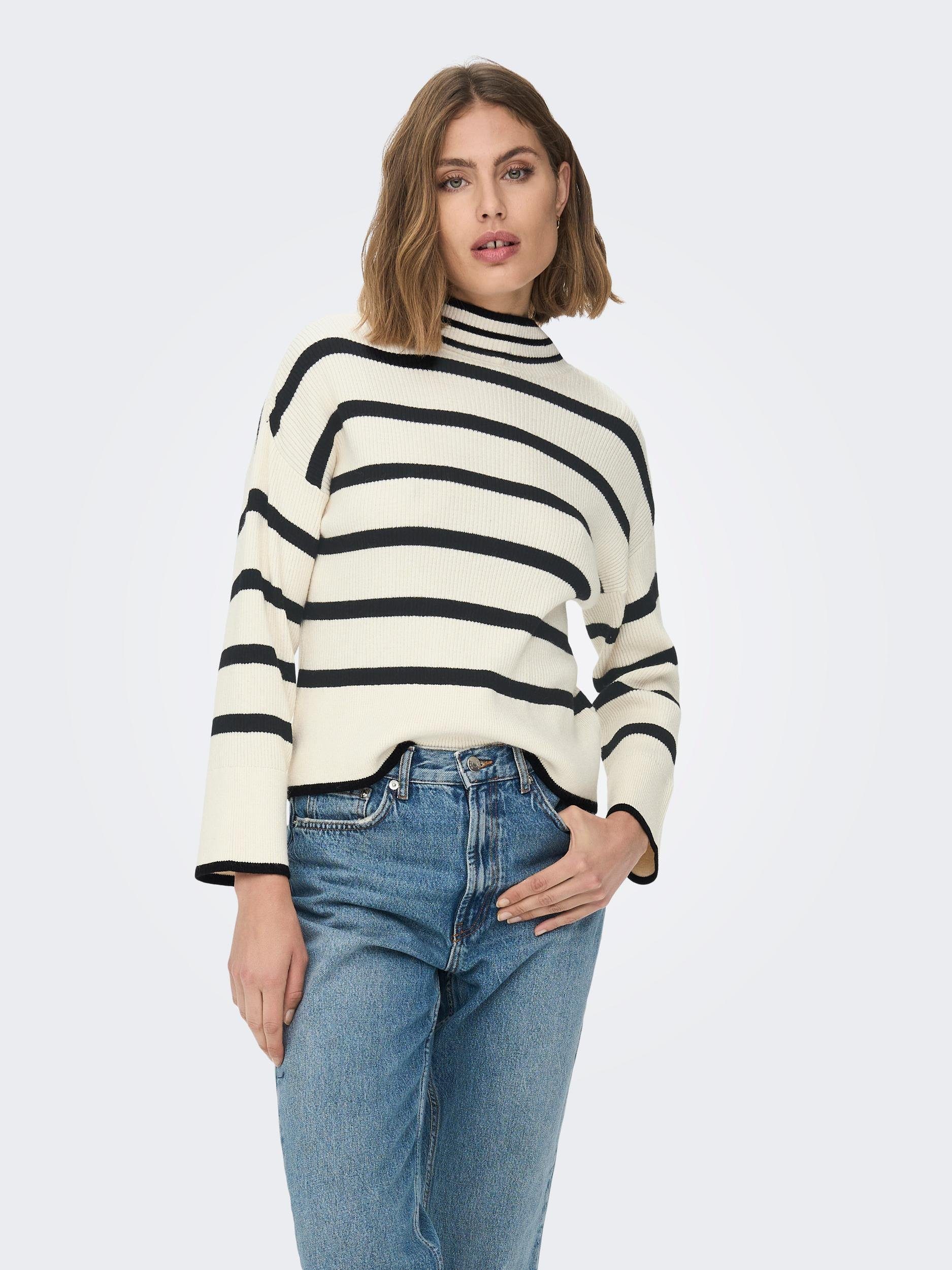 Only Trui met staande kraag ONLIBI L/S HIGNECK PULLOVER