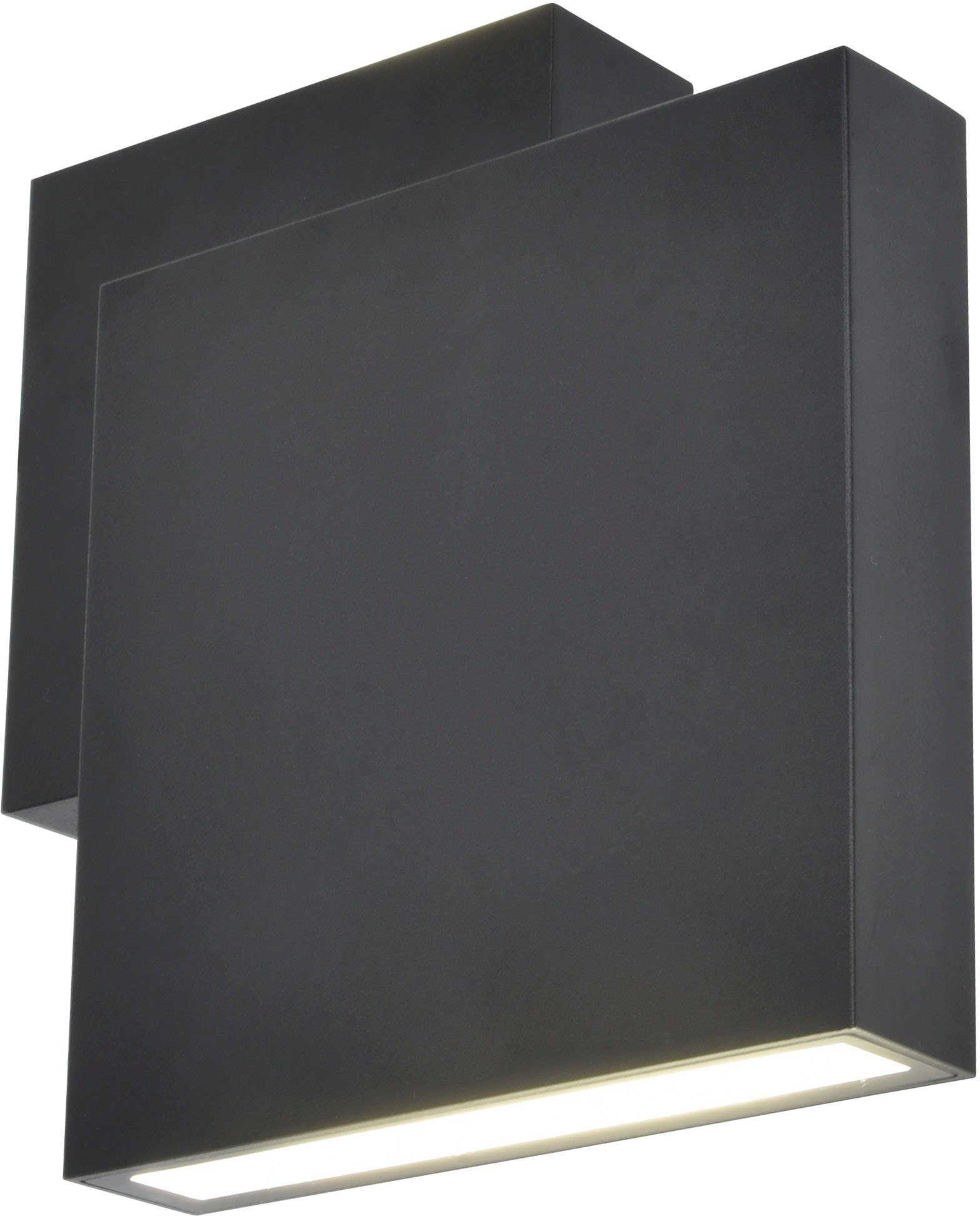 LUTEC Ledplafondlamp voor buiten Rialto uniek design, direct & indirect licht (1 stuk)