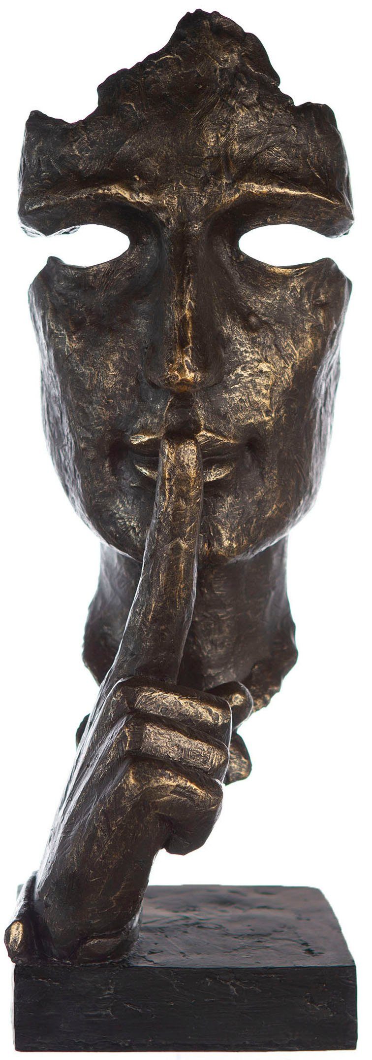 Casablanca by Gilde Decoratief figuur Skulptur XL Silence (1 stuk)