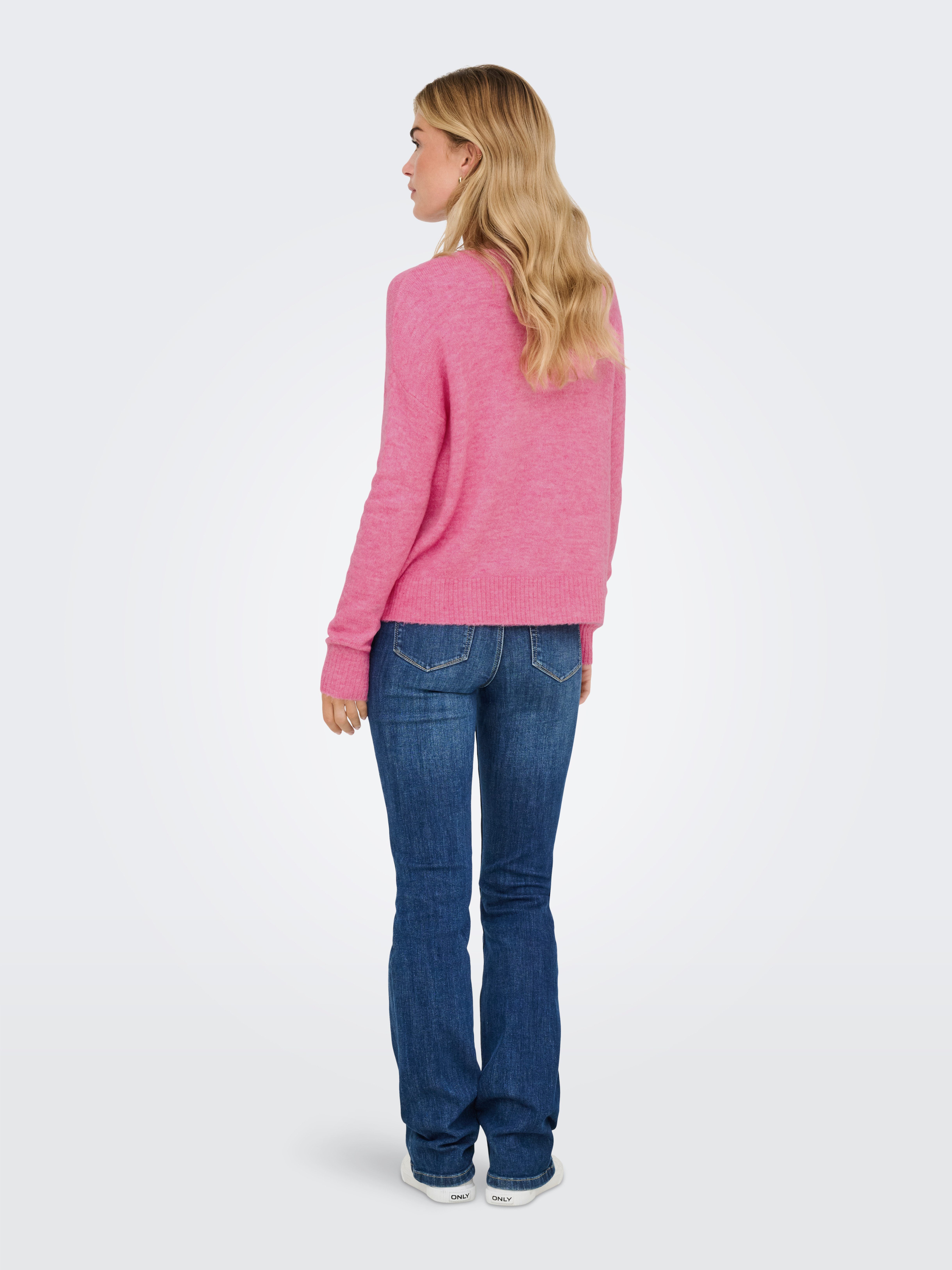 JDY Trui met V-hals JDYELANORA L/S V-NECK PULLO. KNT NOOS