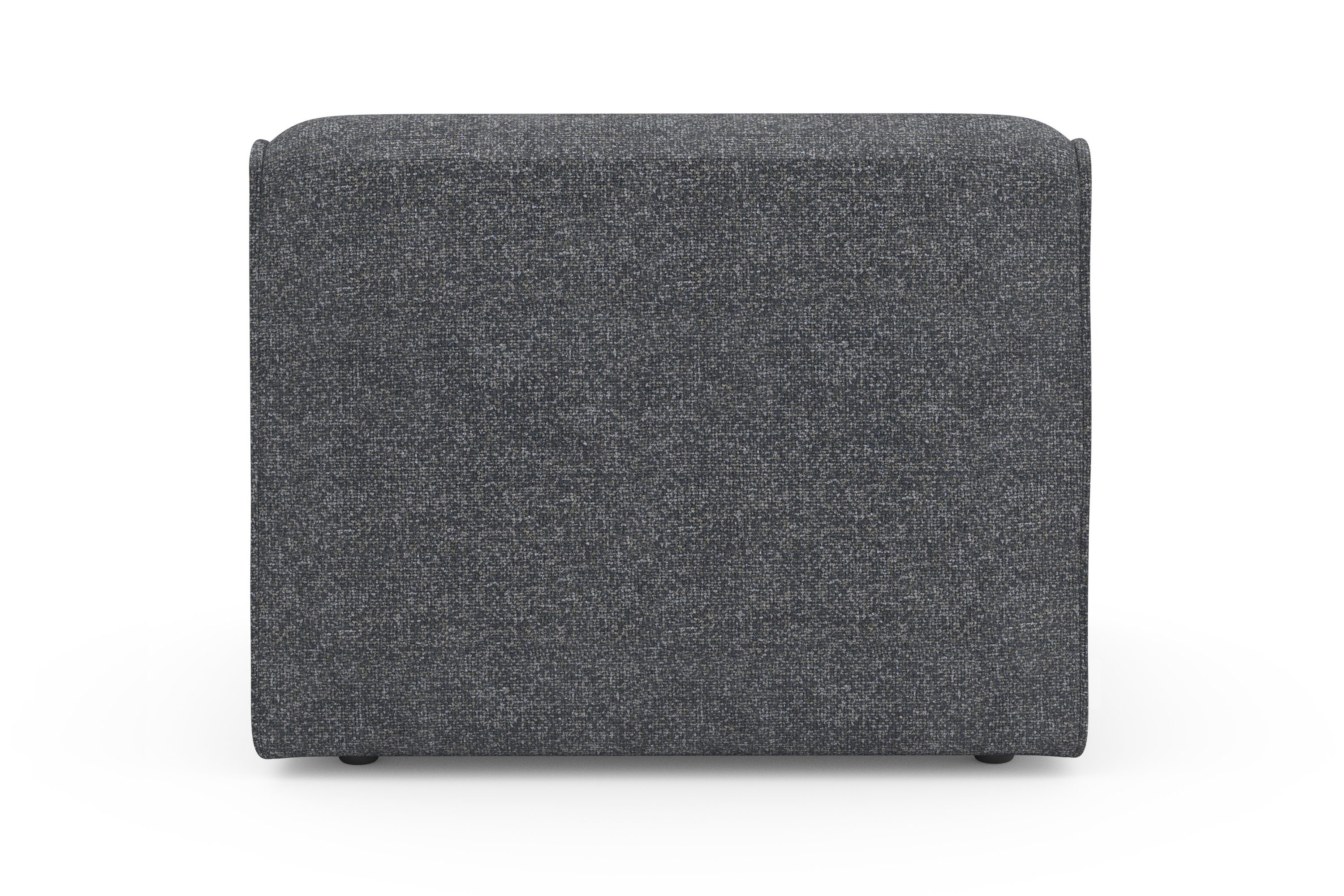 RAUM.ID Fauteuil Merid sofa-middenelement, afmetingen B/D/H: 84/97/46 cm als module of apart te gebruiken, voor individuele samenstelling